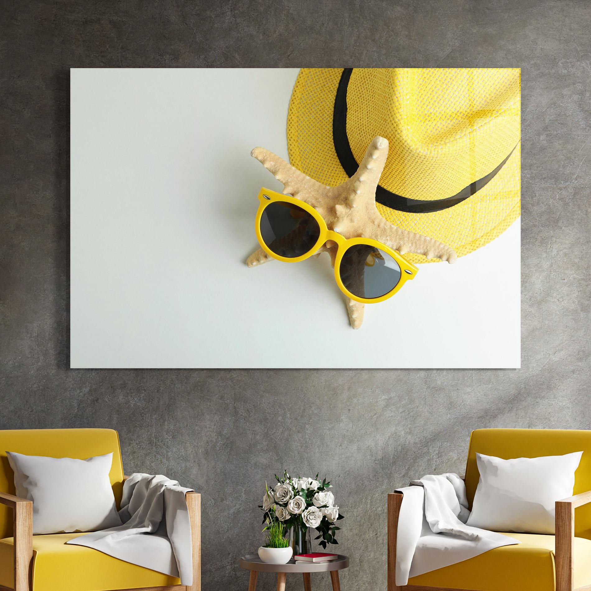 Glasbild Seastar Sunglasses mockup 4