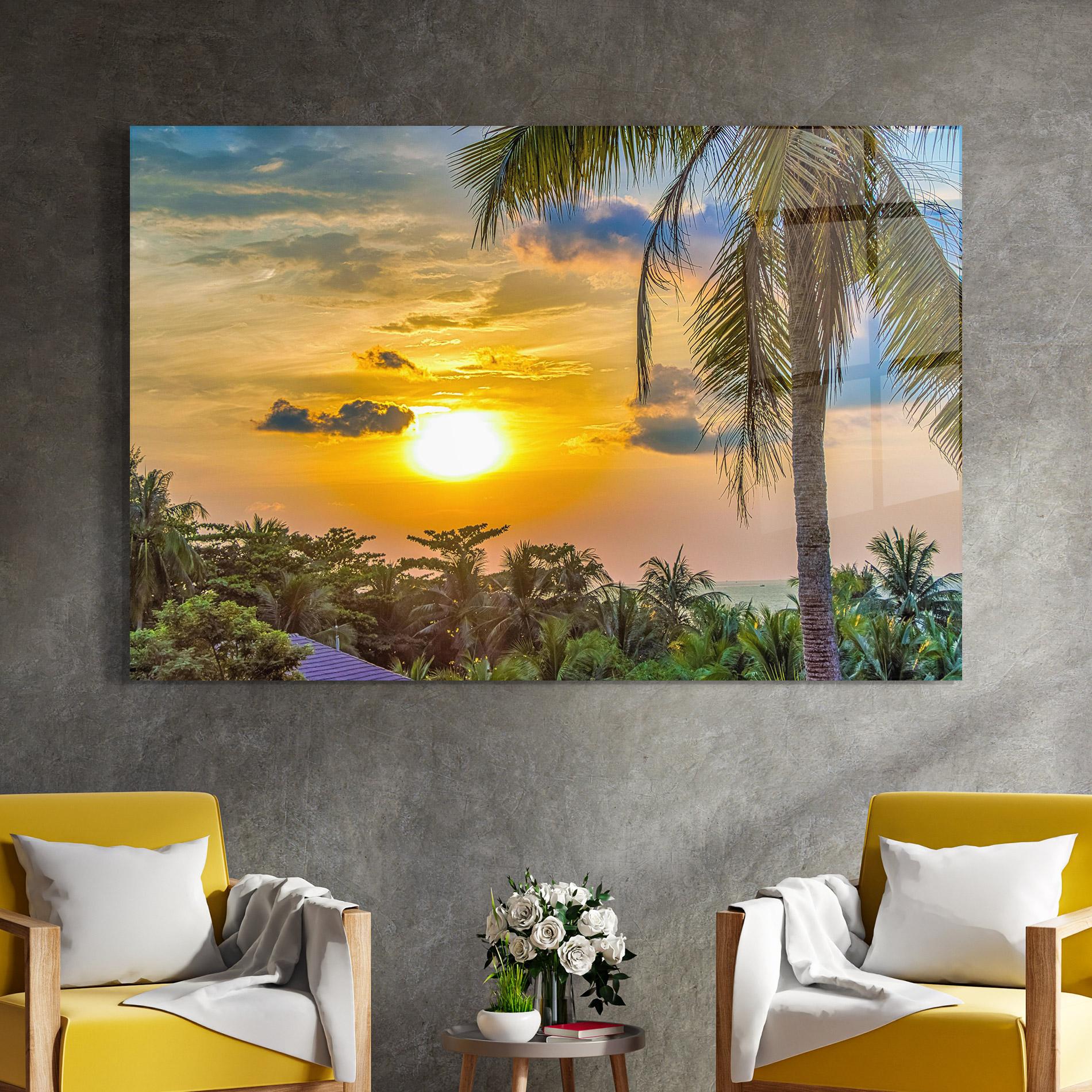 Glasbild Summer View mockup 4