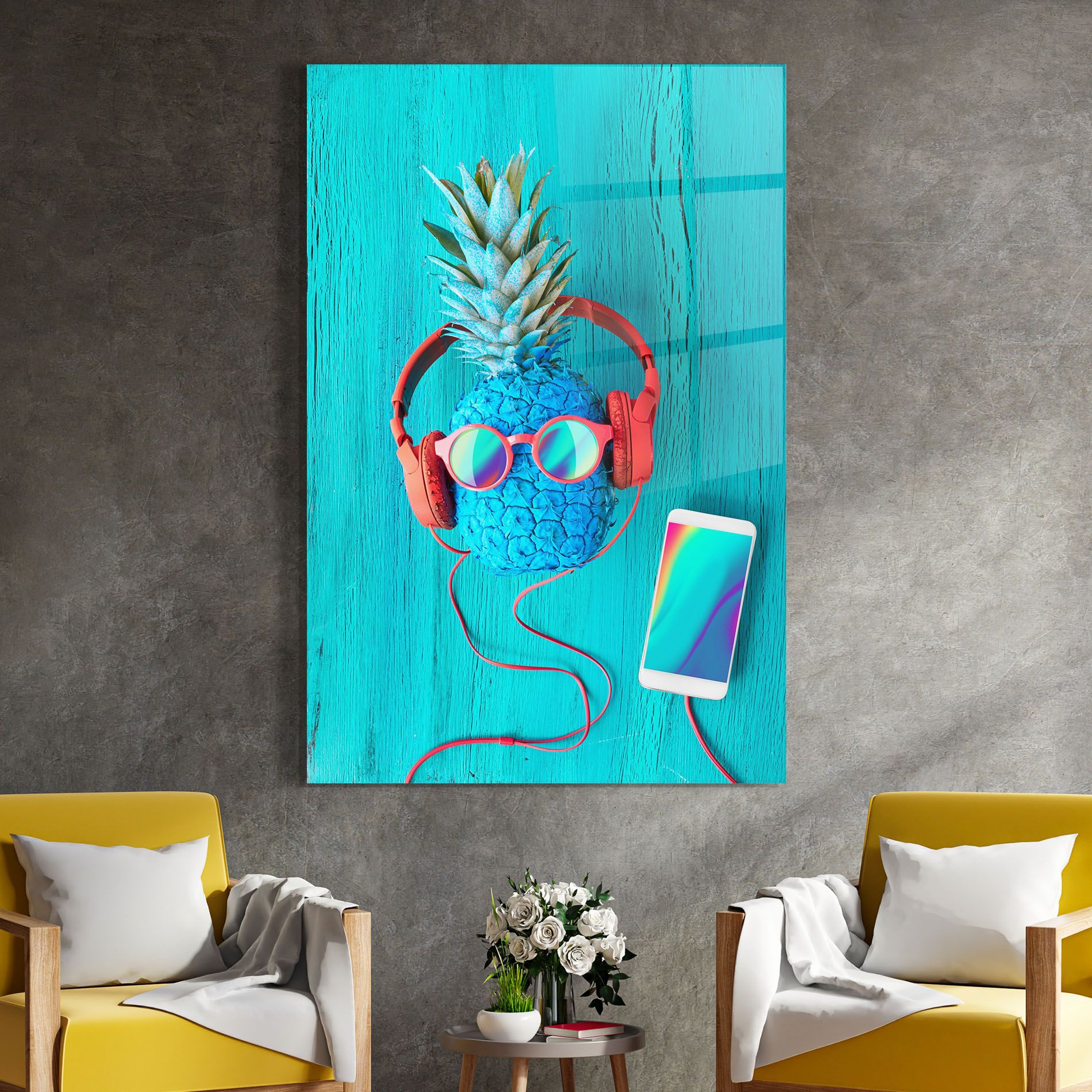 Blue Pineapple mockup 4