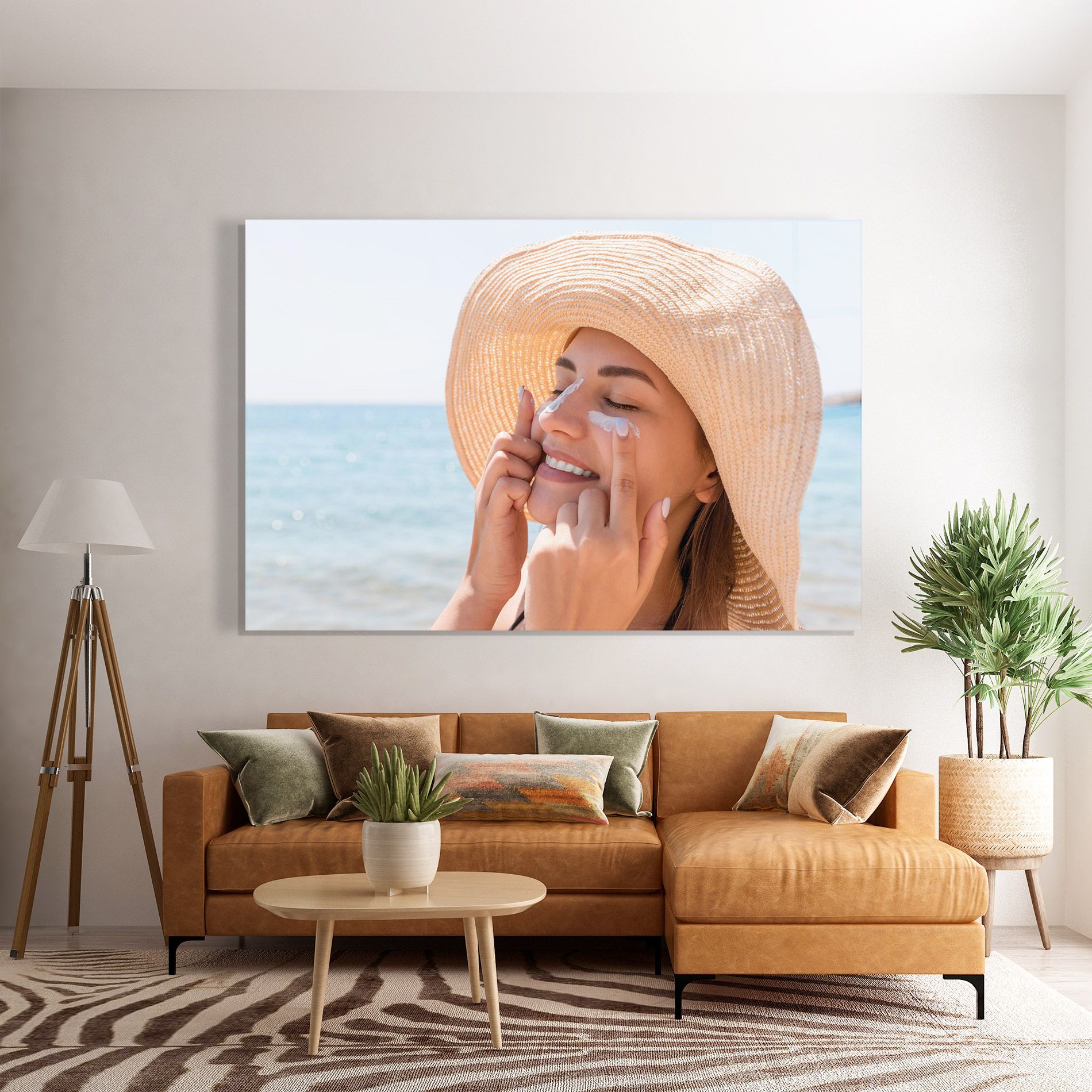 Smiling Woman mockup 7