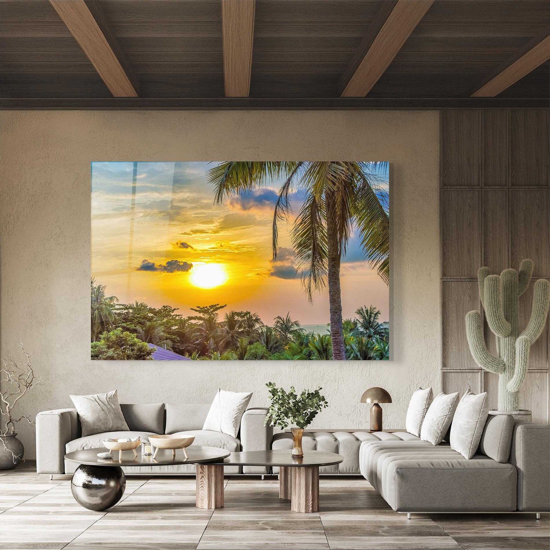 Glasbild Summer View mockup 8