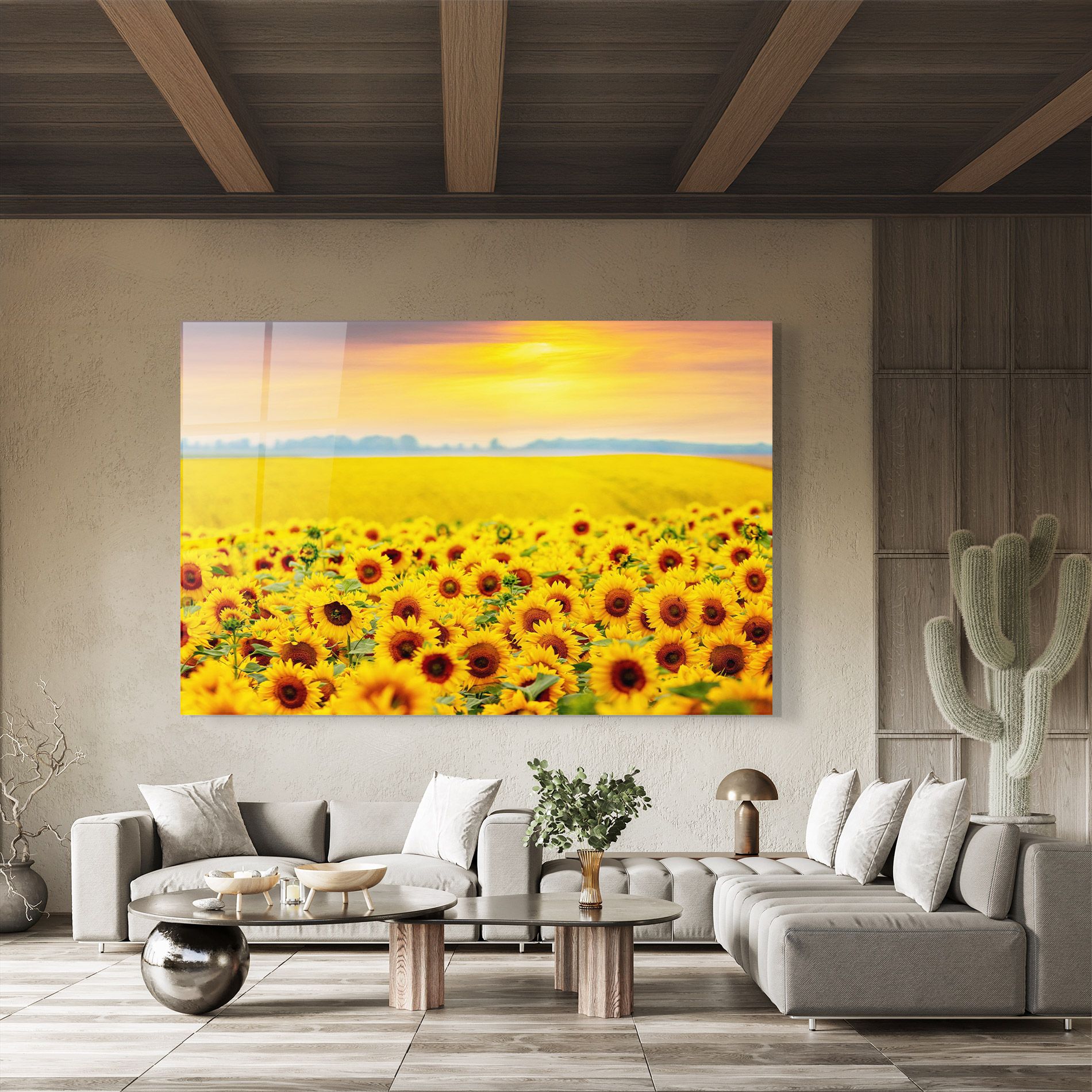Yellow Sunflowers mockup 8
