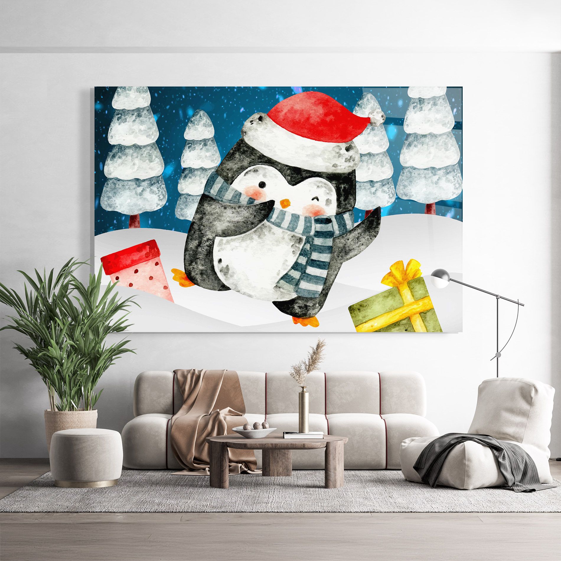 Blue Pinguin mockup 9