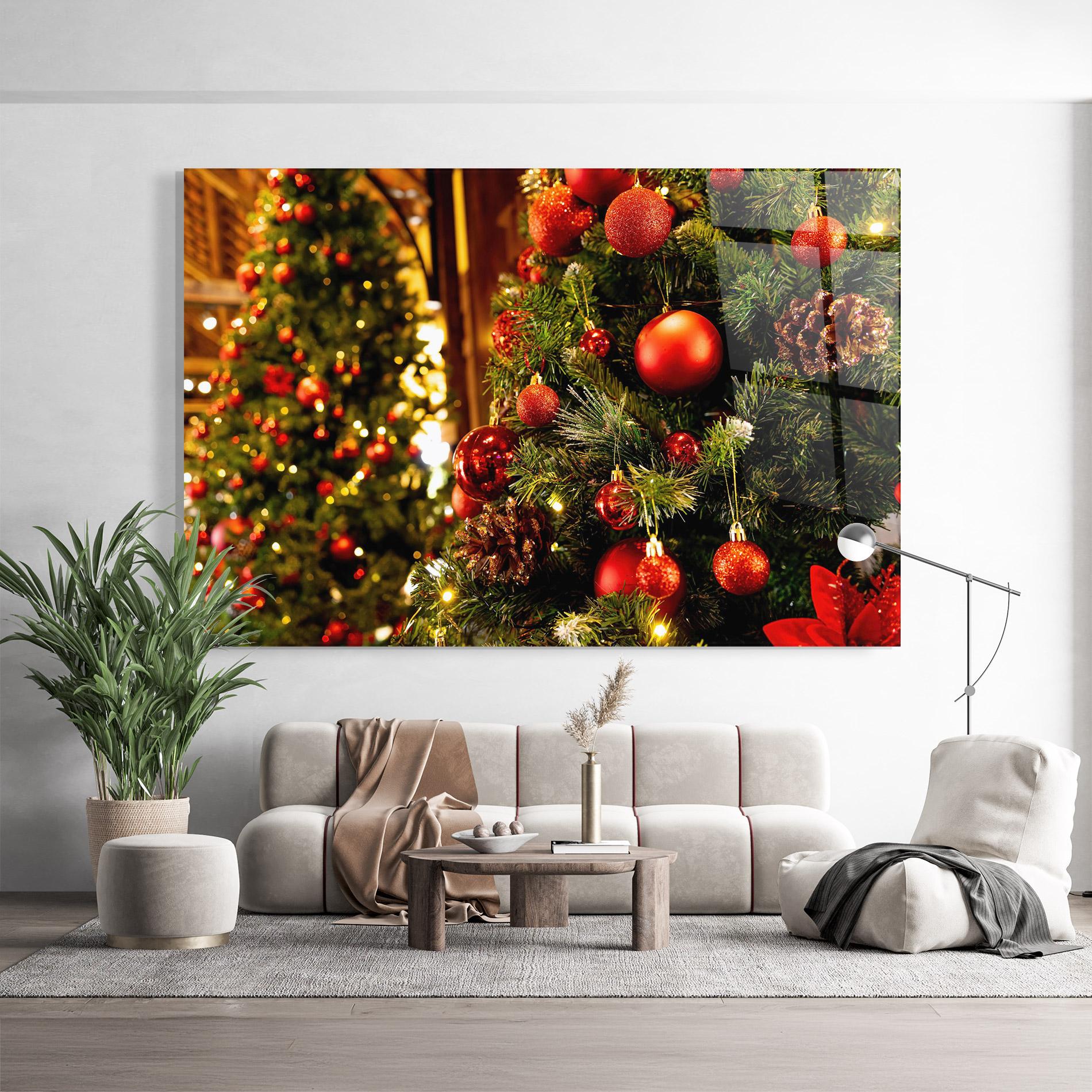 Glasbild Christmas Concept mockup 9