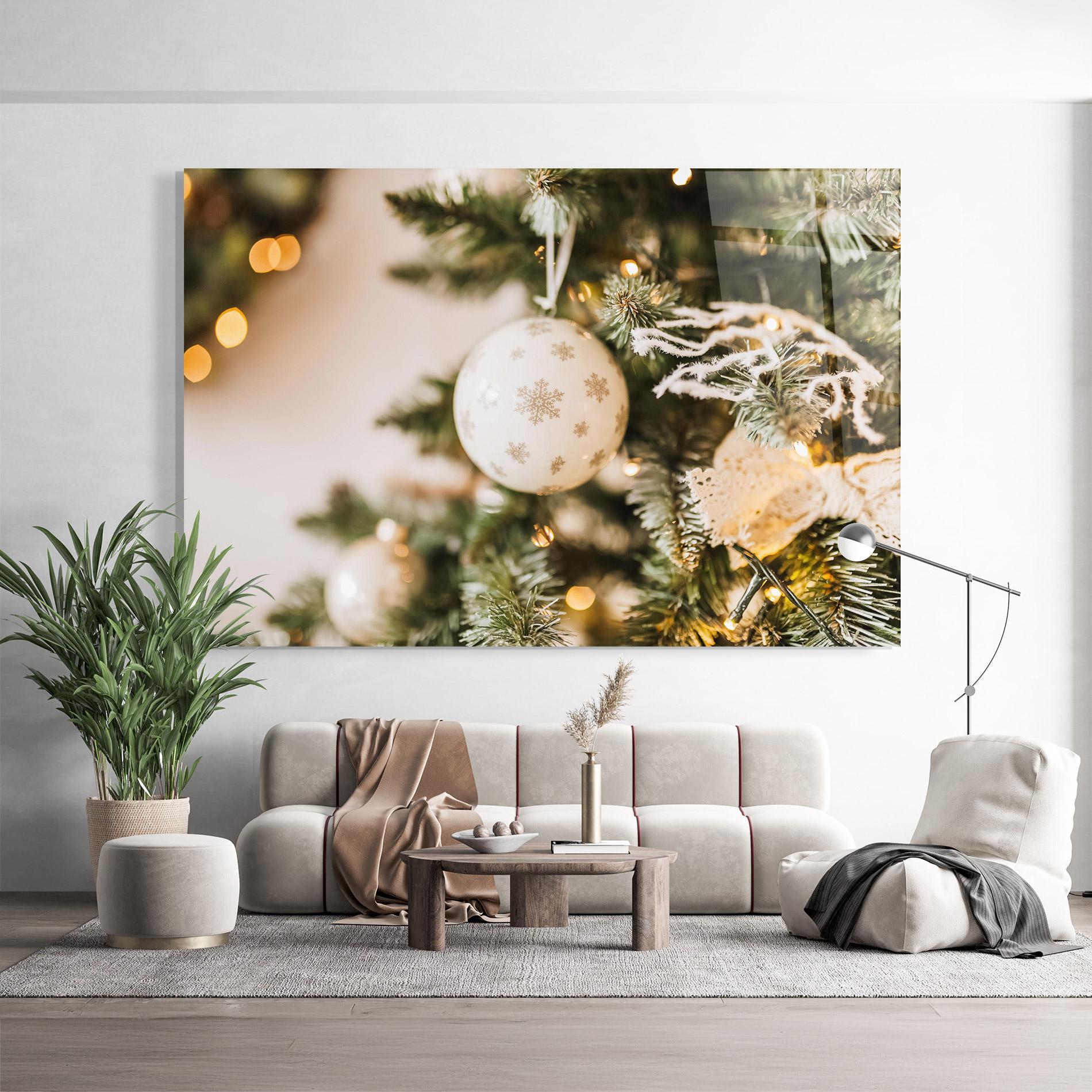 Glasbild Christmas Home mockup 9