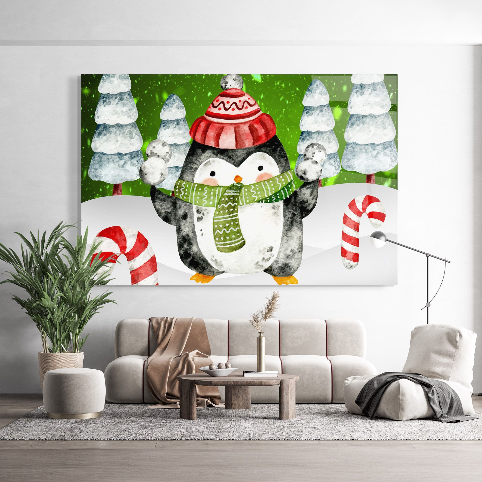 Green Pinguin mockup 9