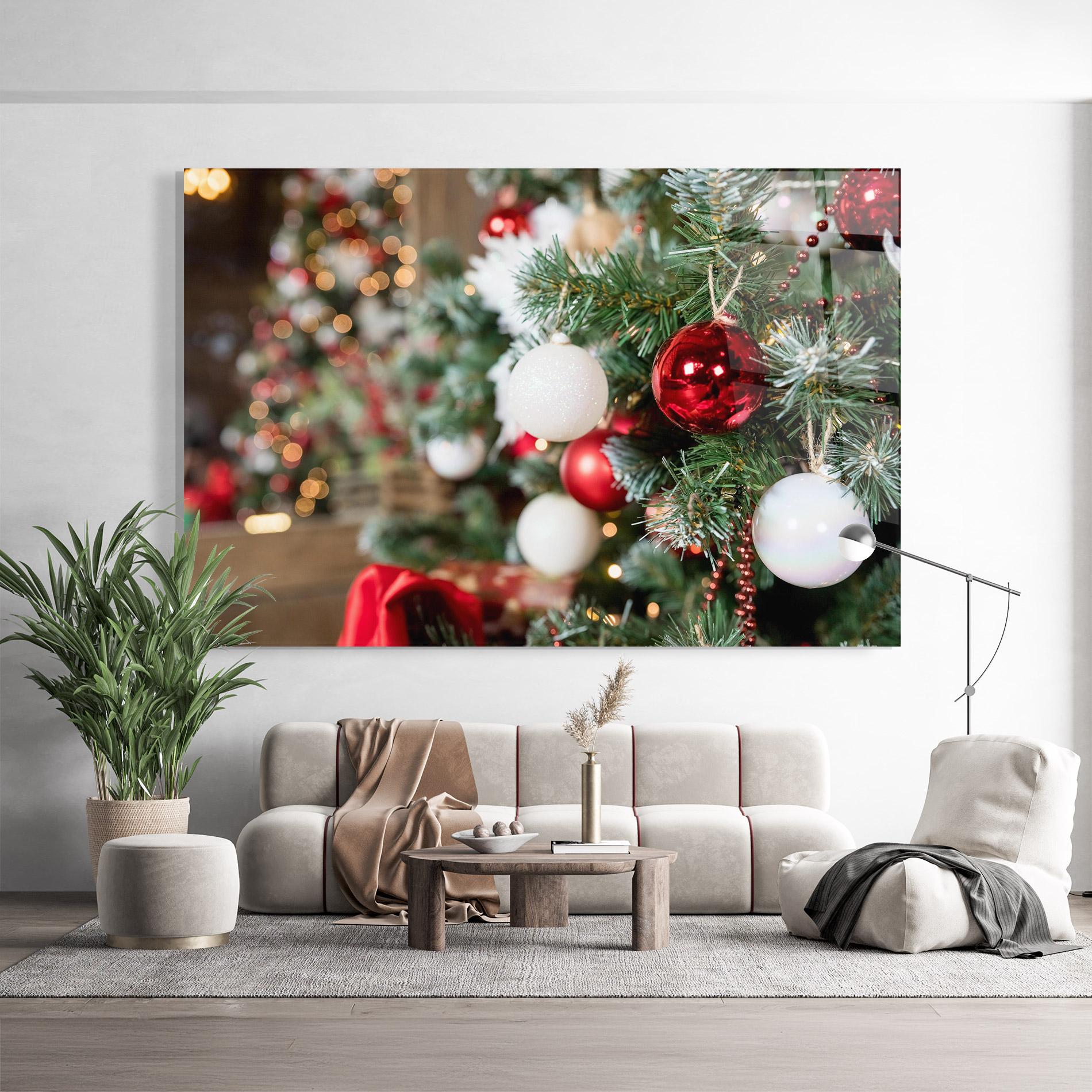 Glasbild Magic Christmas Home mockup 9