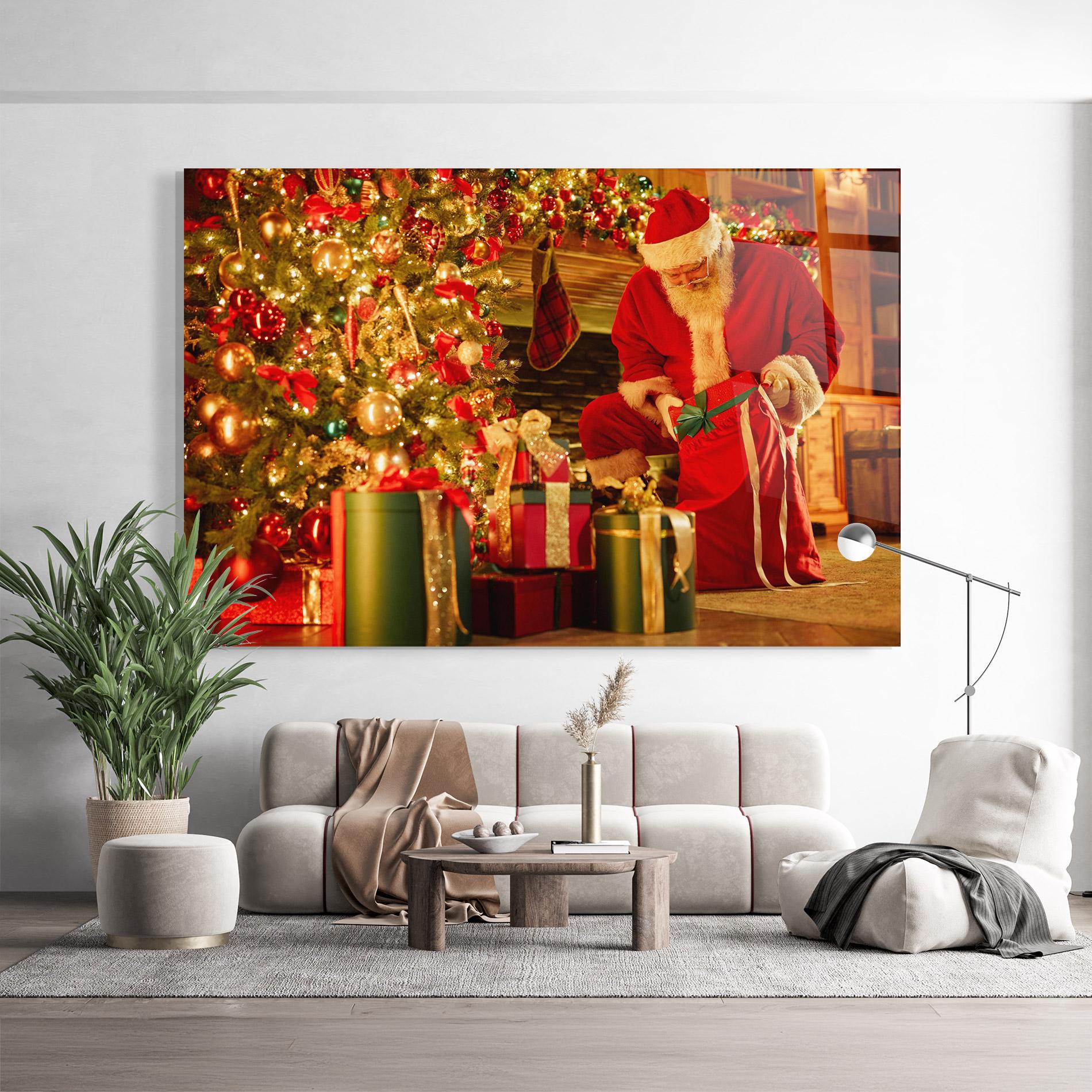 Glasbild Presenting Gifts mockup 9