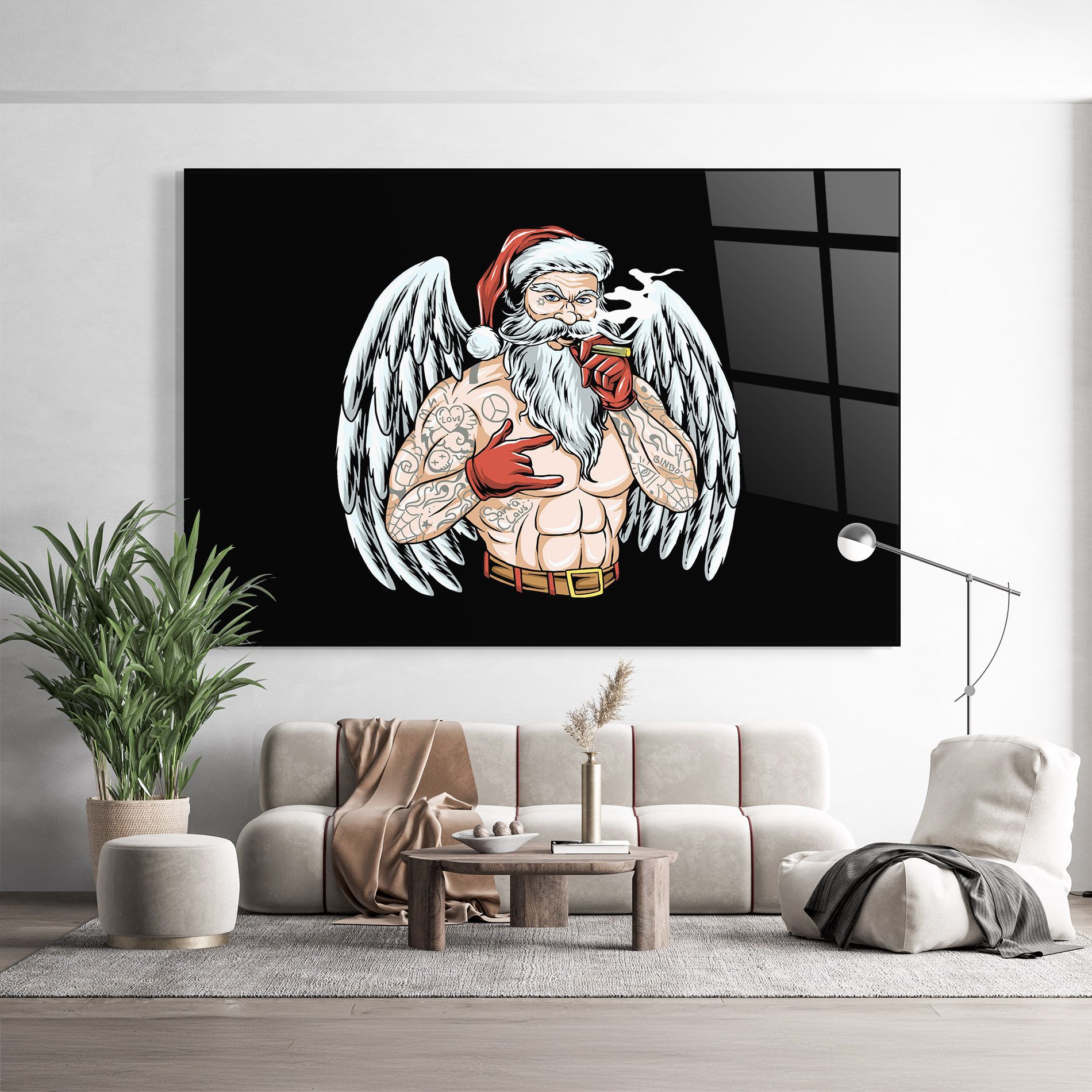 Santa Wings mockup 9