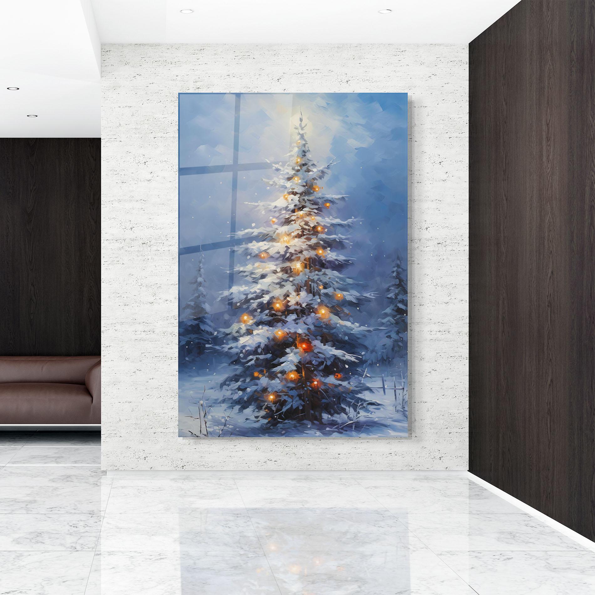 Glasbild Tall Slender Tree mockup 9