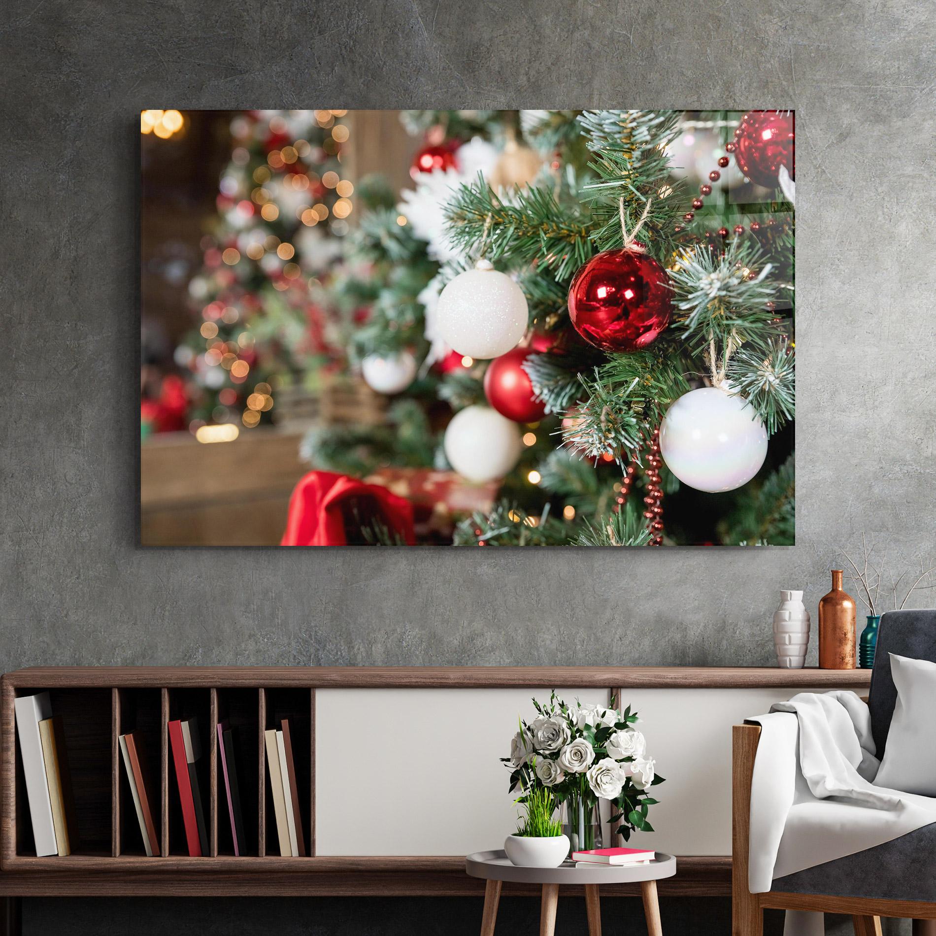 Glasbild Magic Christmas Home mockup 2