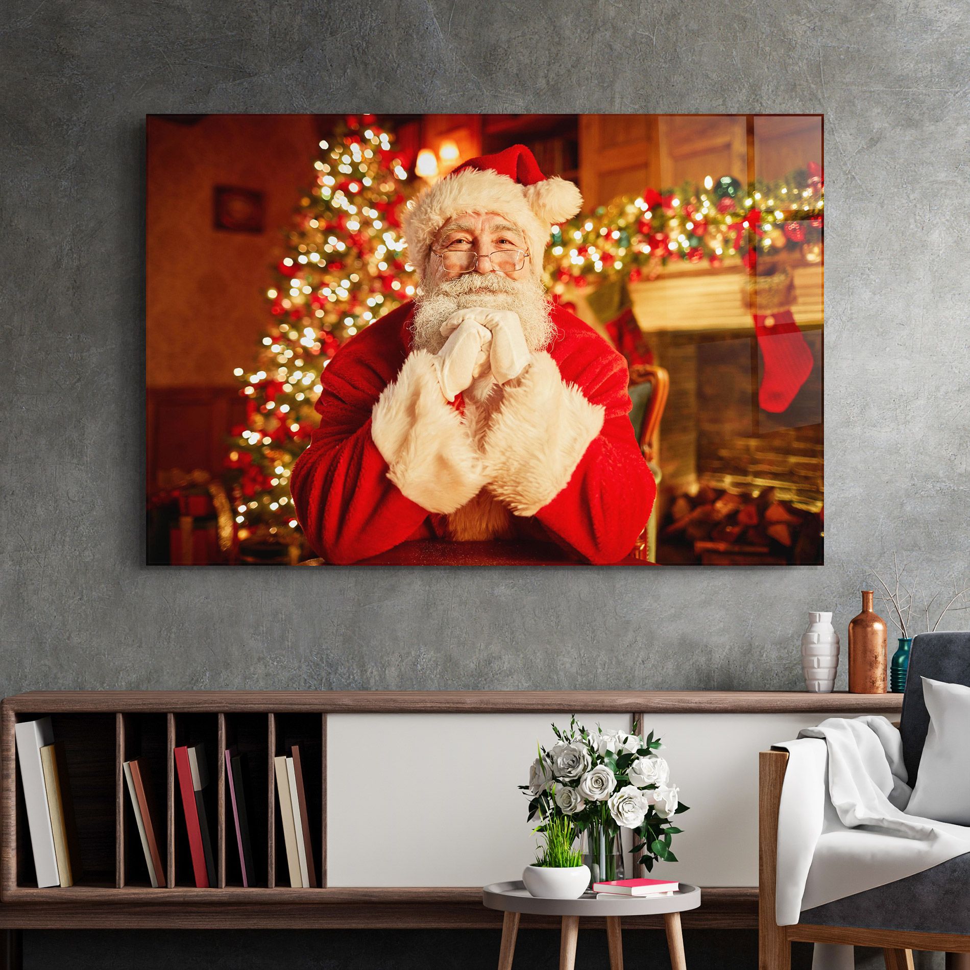 Traditional Santa mockup 2