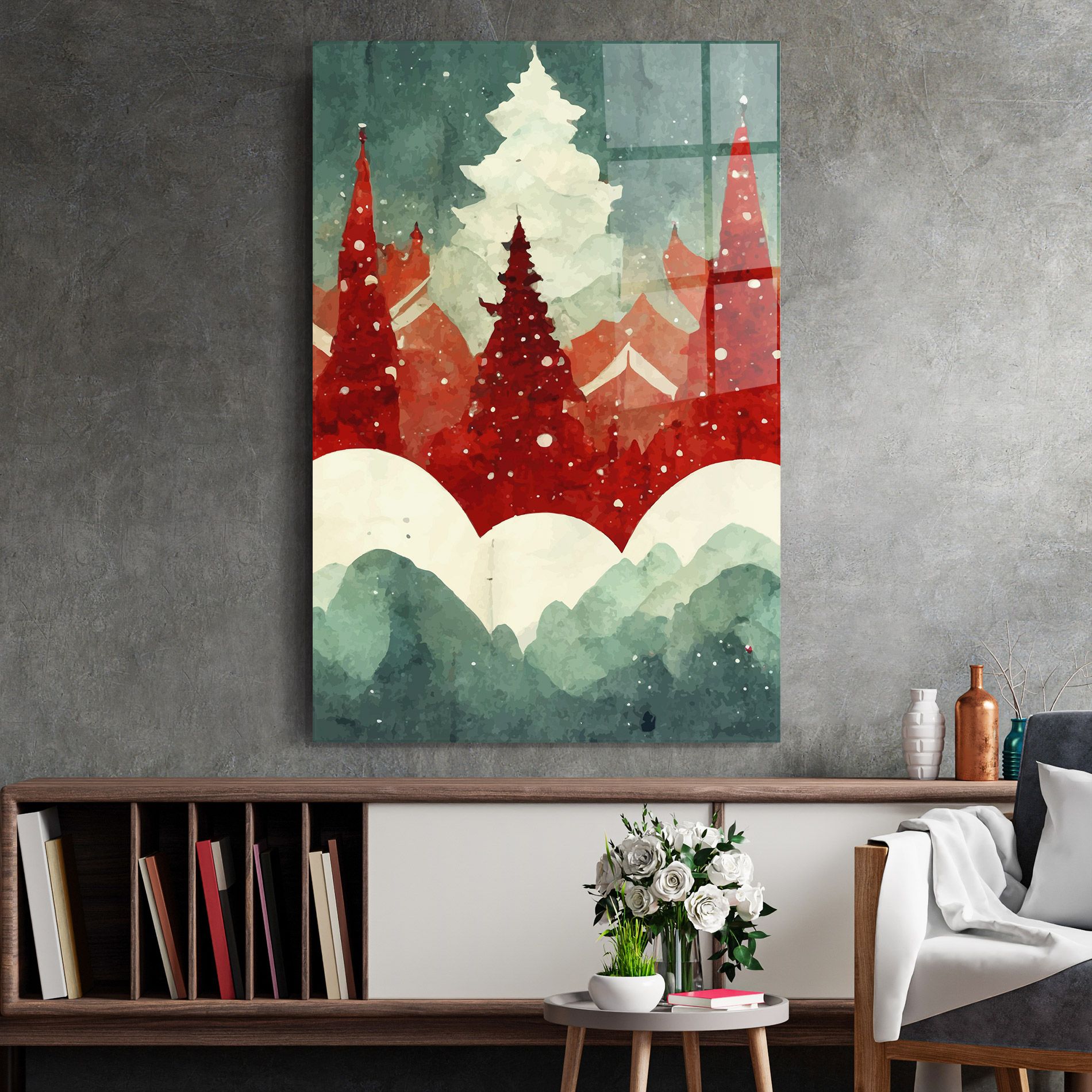 Christmas Landscape mockup 2