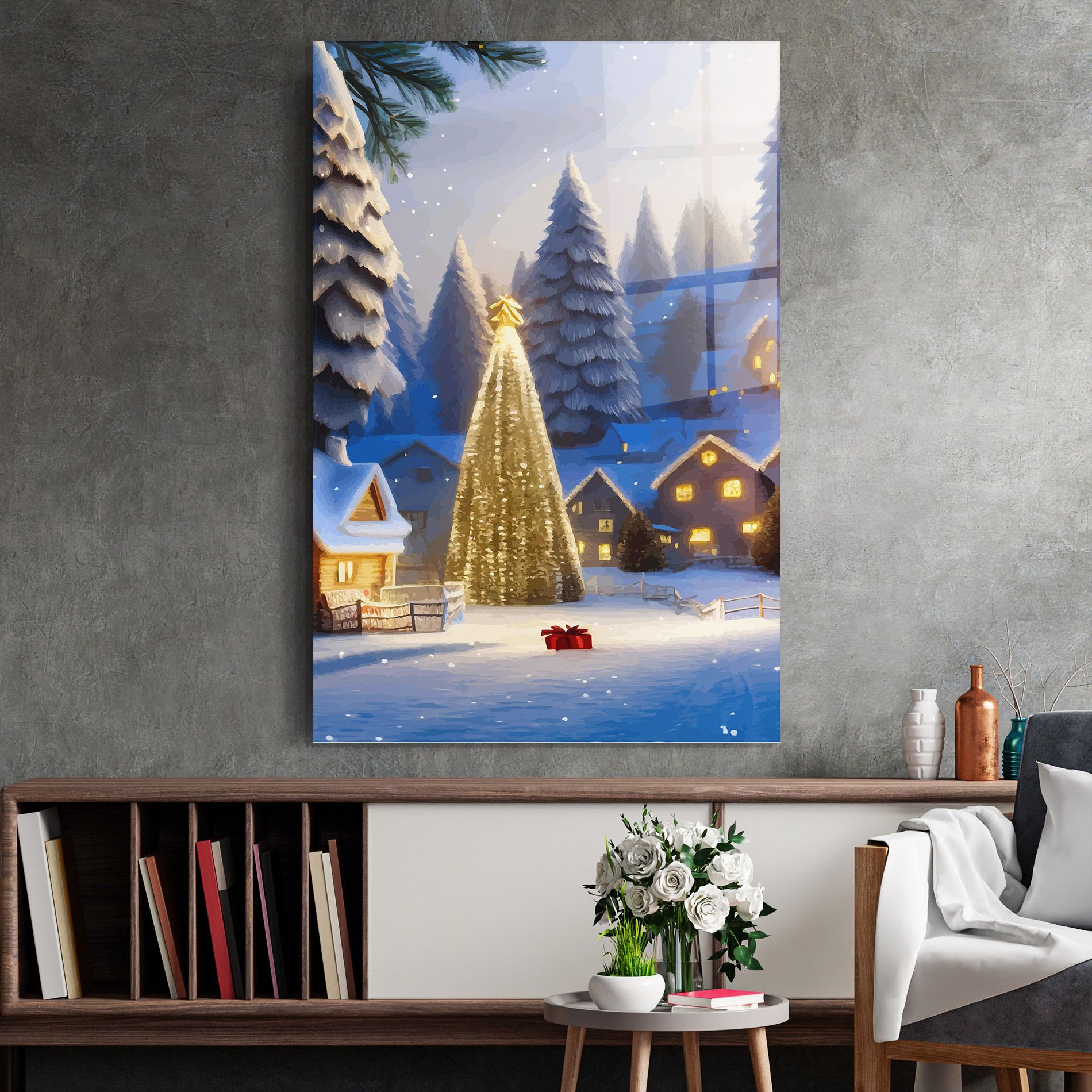 Fairy Tale Christmas House mockup 2