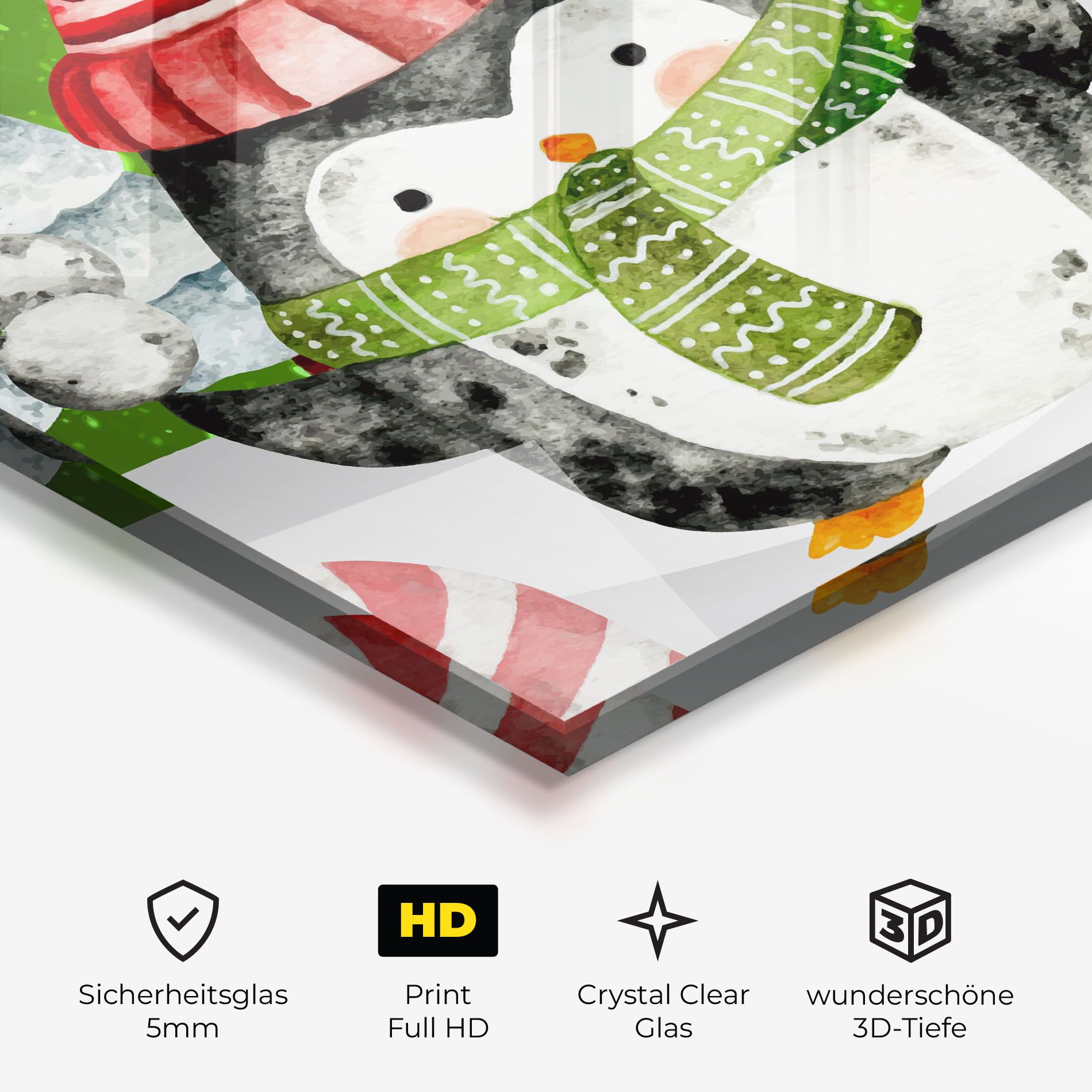 Green Pinguin mockup 3