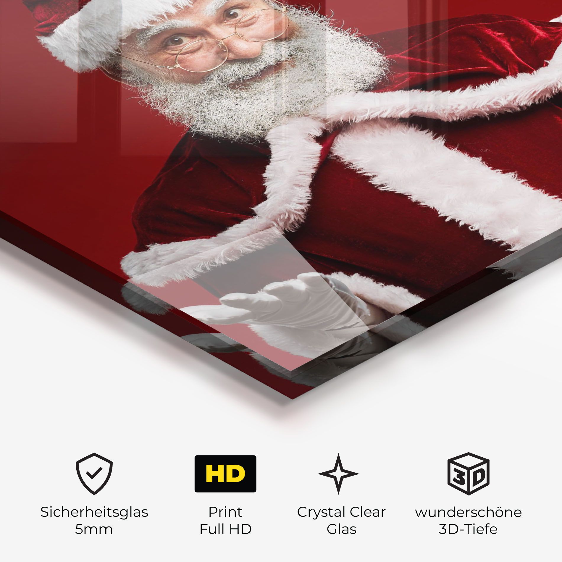 Santa Welcoming You mockup 3