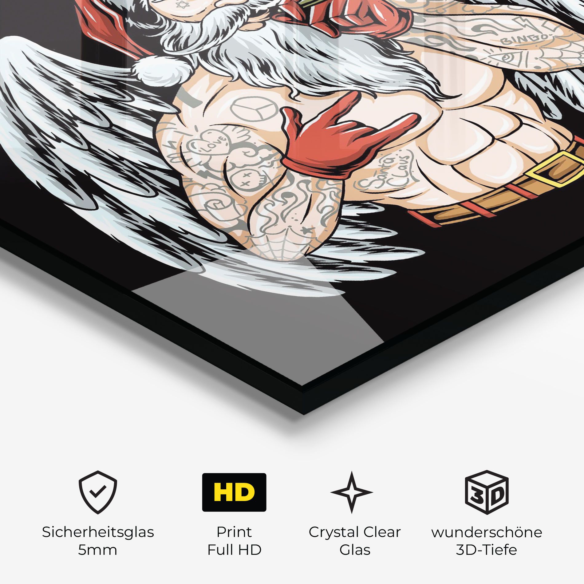 Santa Wings mockup 3