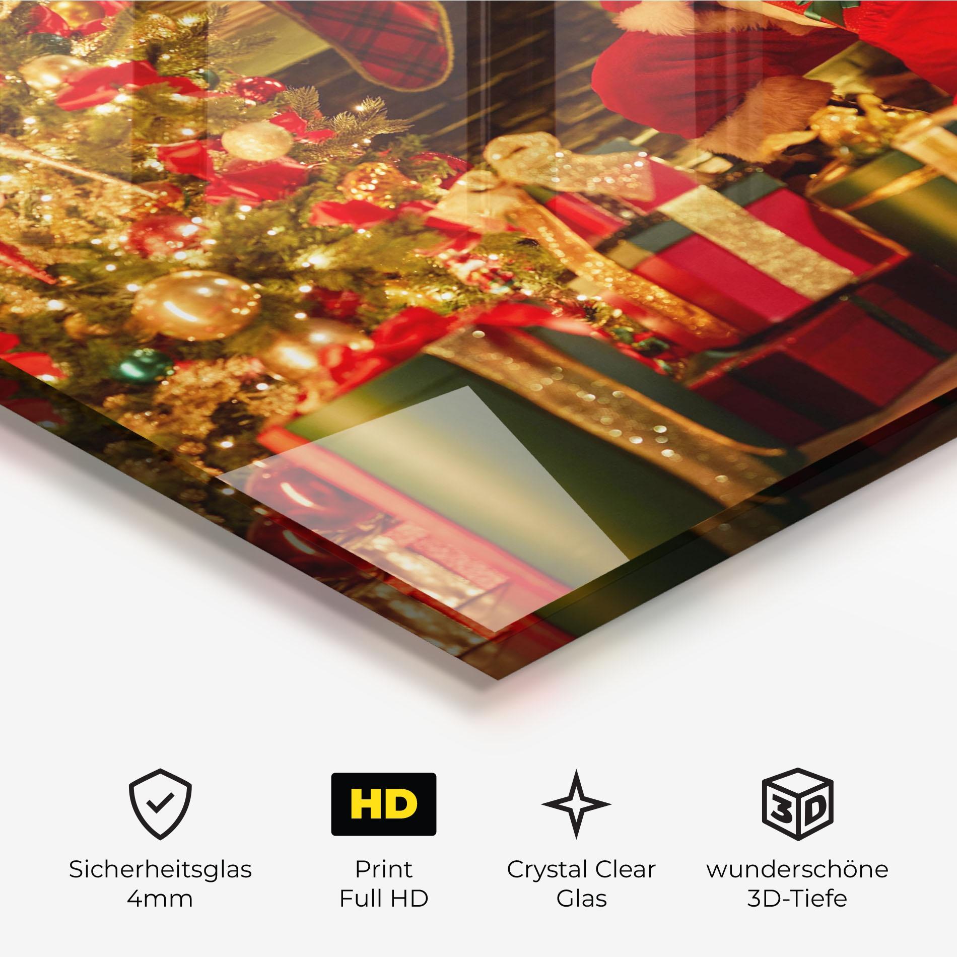 Glasbild Presenting Gifts mockup 3