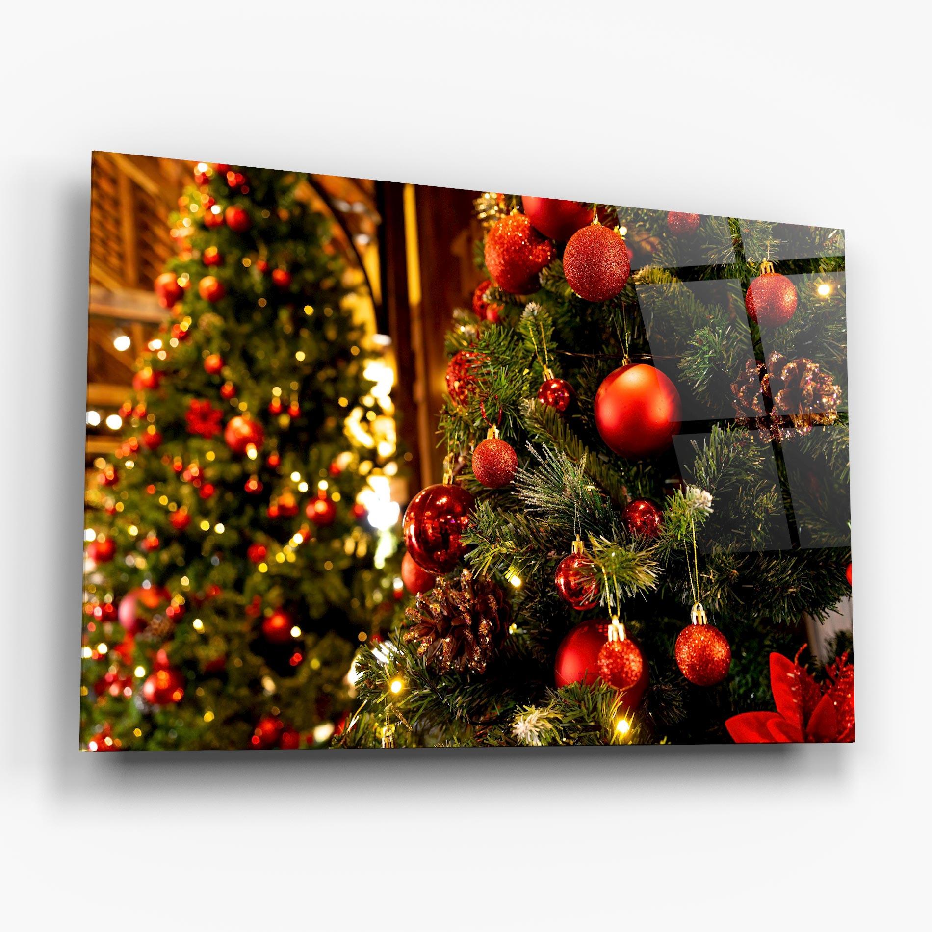 Glasbild Christmas Concept mockup 6