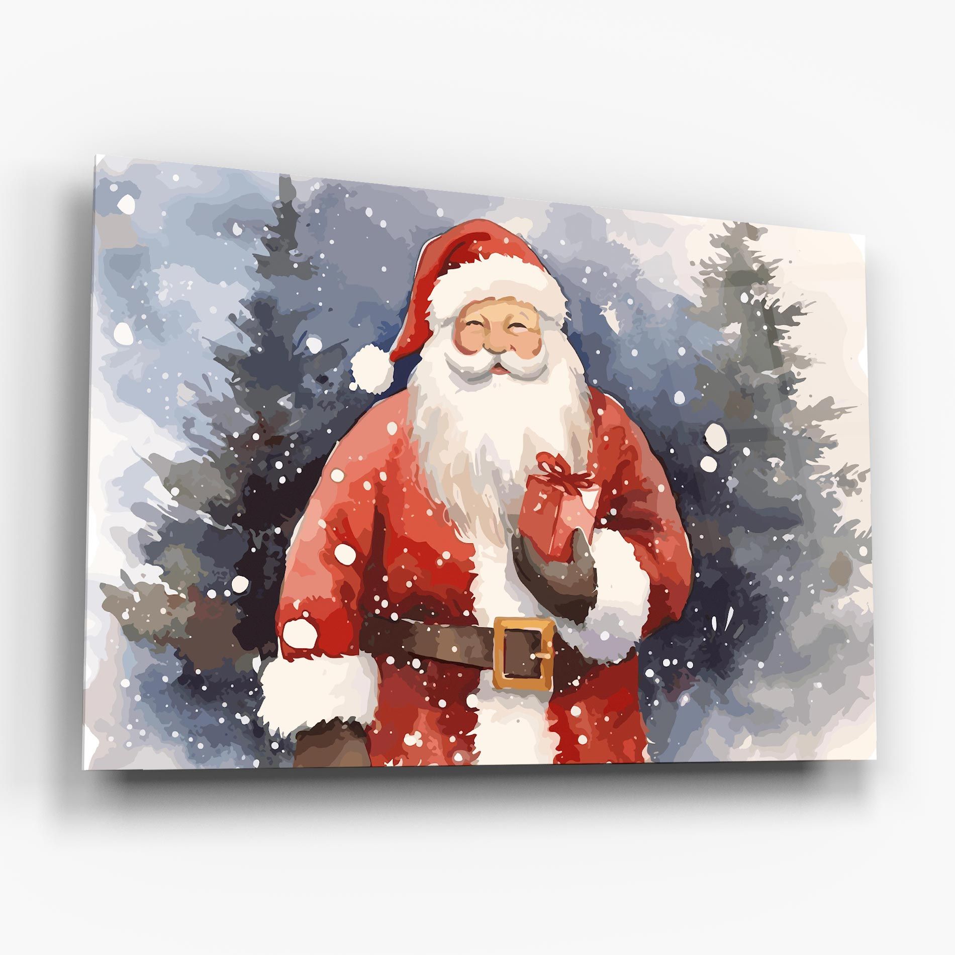 Holding Gift mockup 6