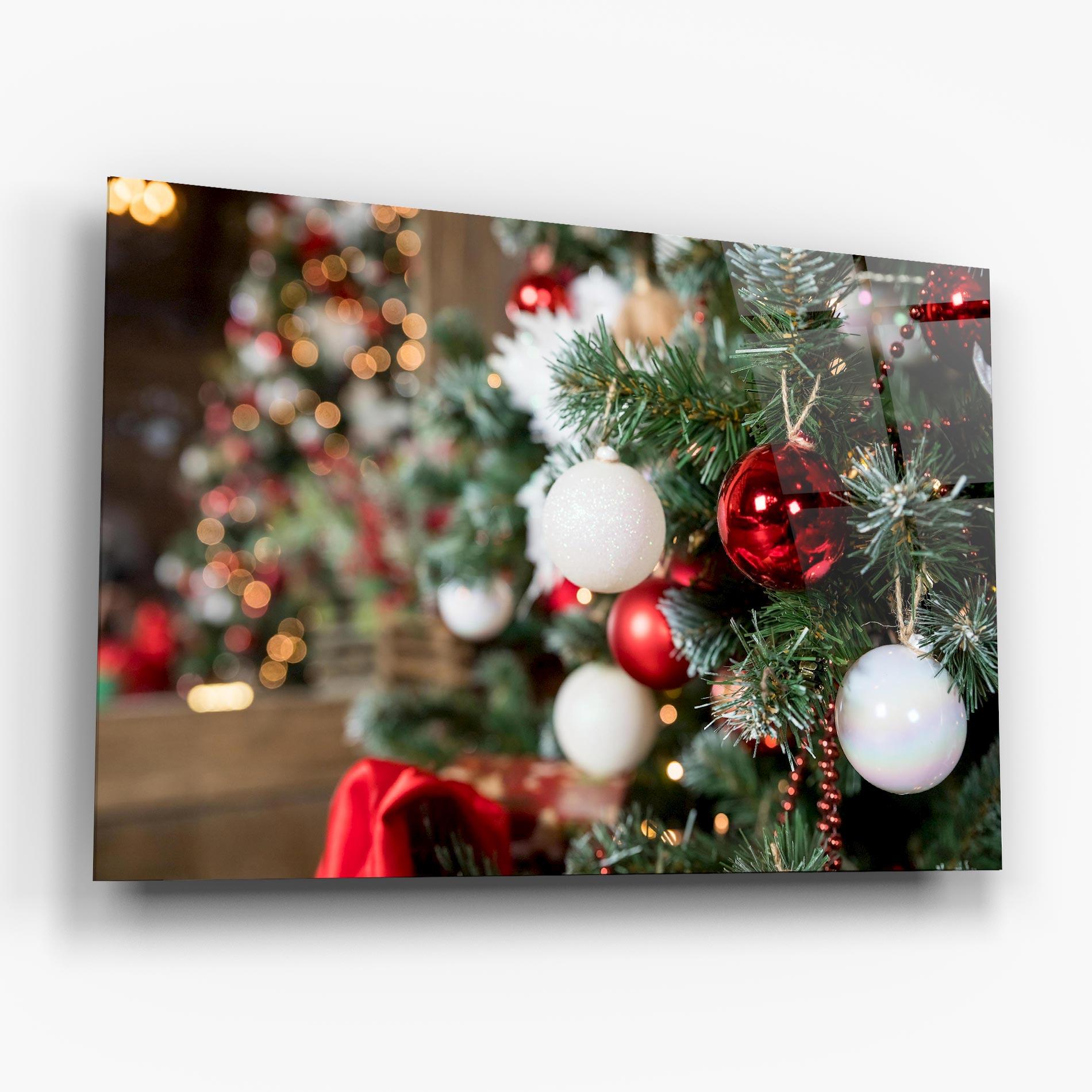 Glasbild Magic Christmas Home mockup 6