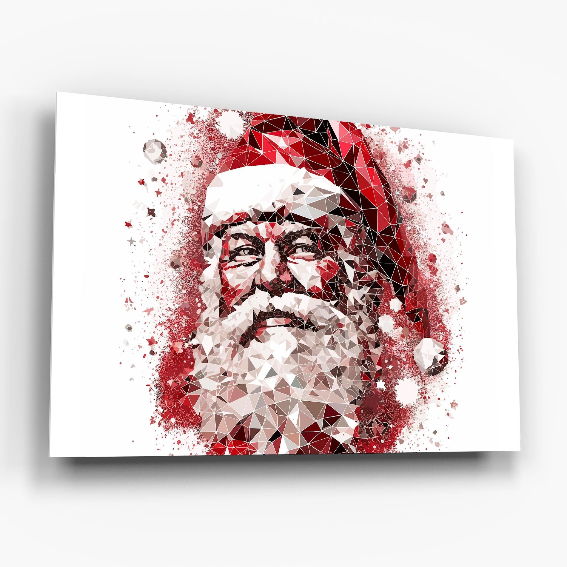 Red Santa Art mockup 6