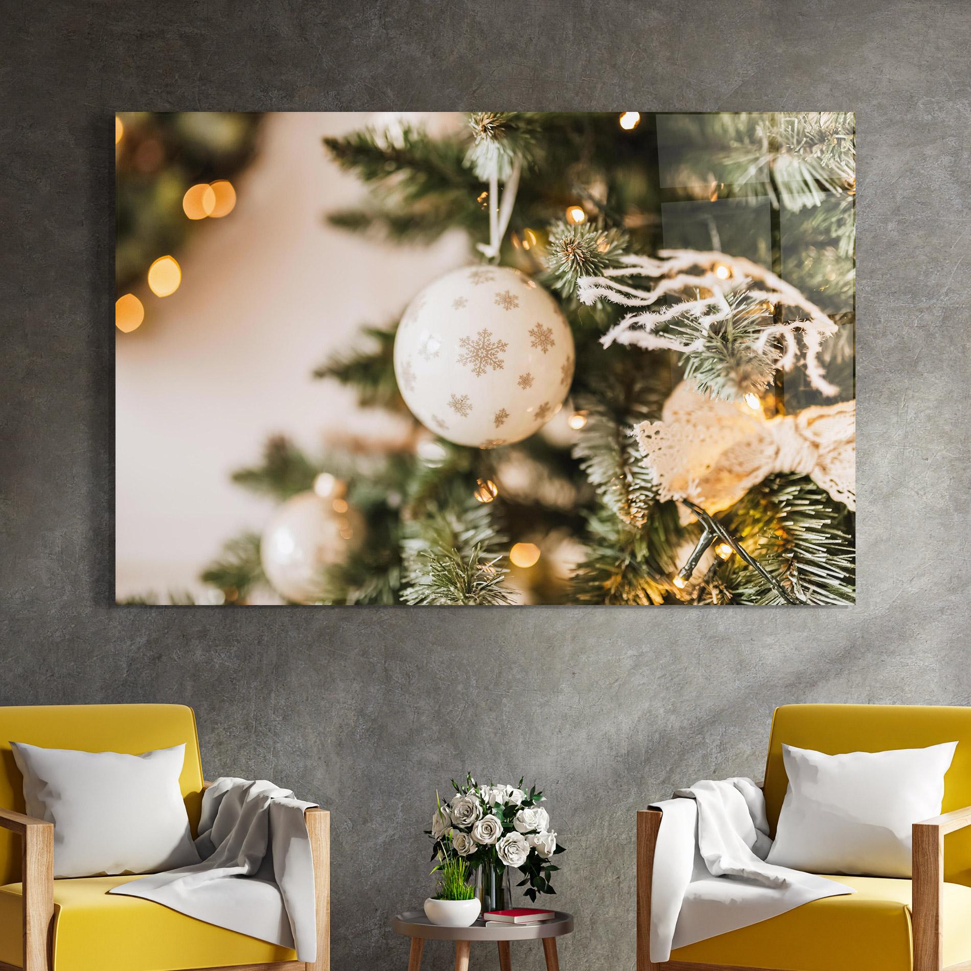 Glasbild Christmas Home mockup 4