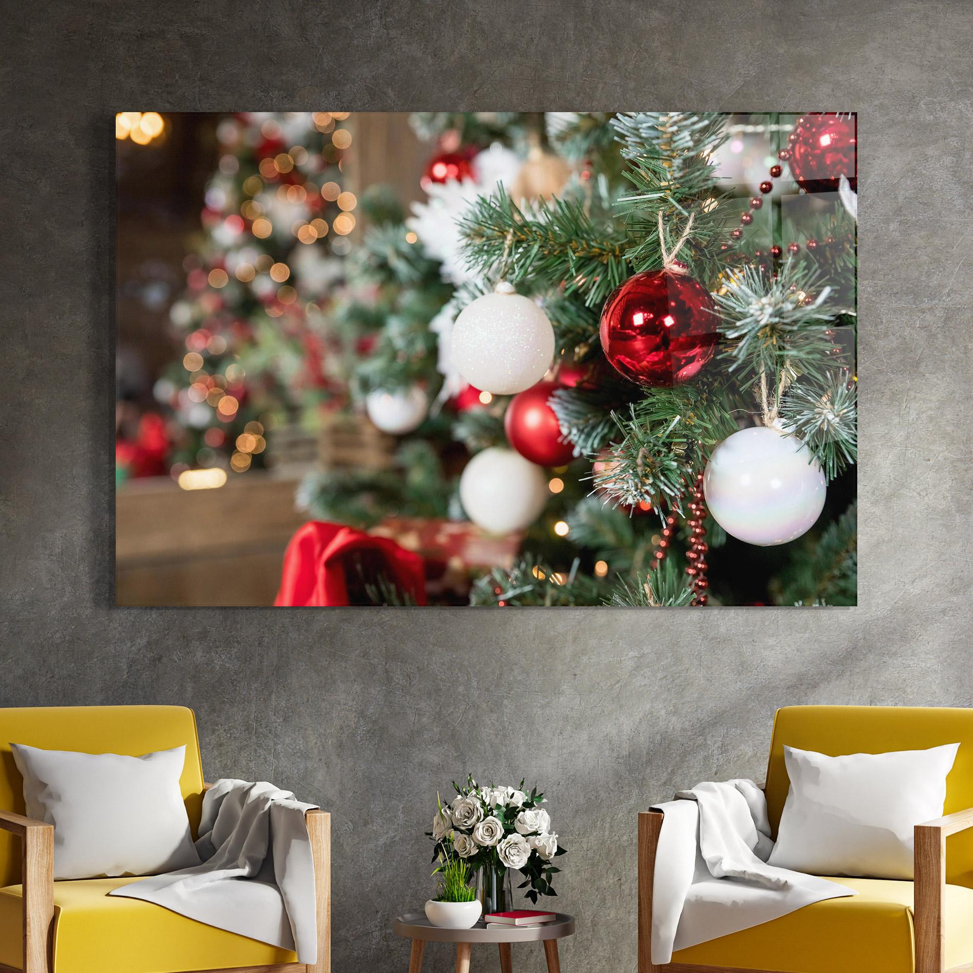 Glasbild Magic Christmas Home mockup 4