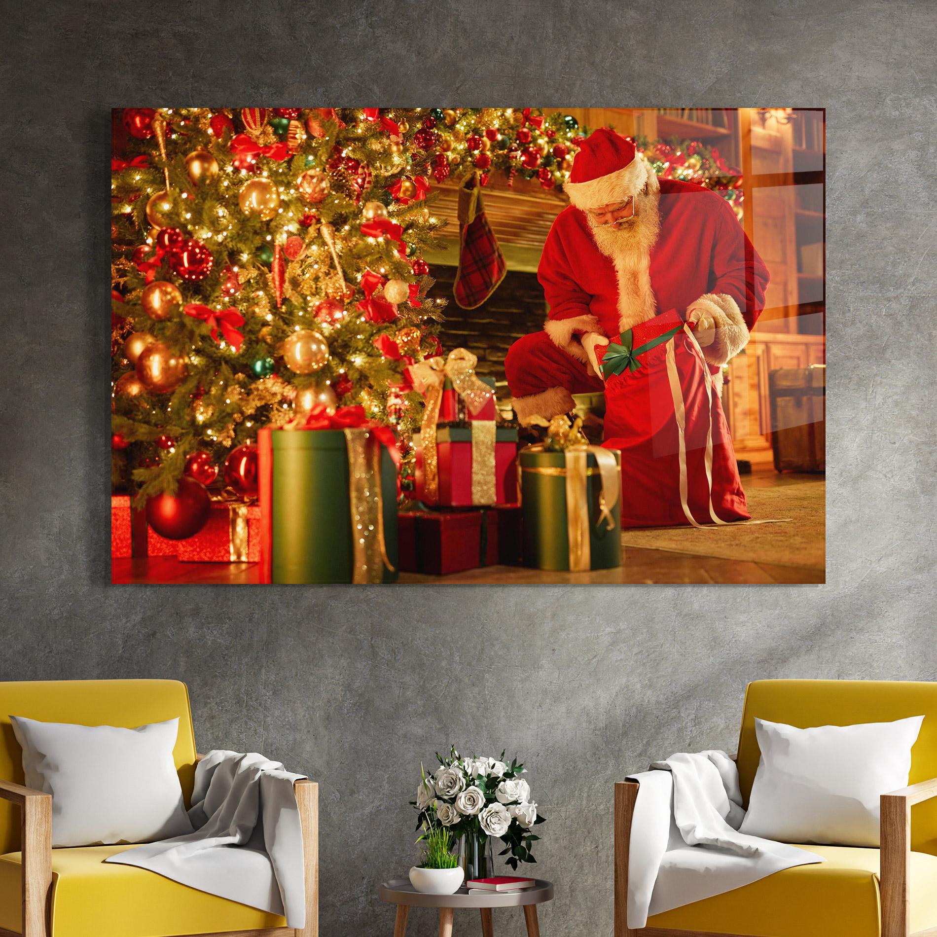 Glasbild Presenting Gifts mockup 4