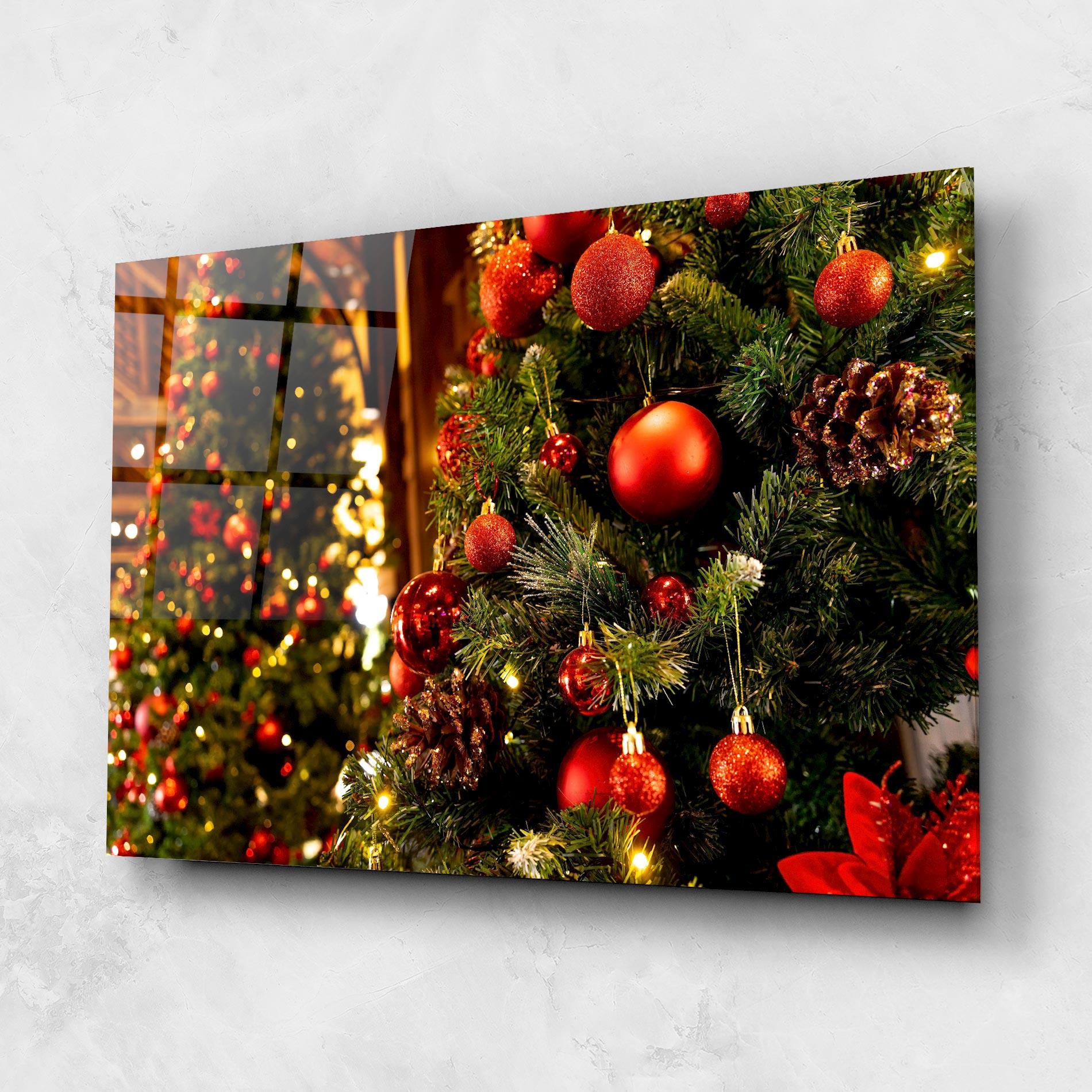 Glasbild Christmas Concept mockup 1