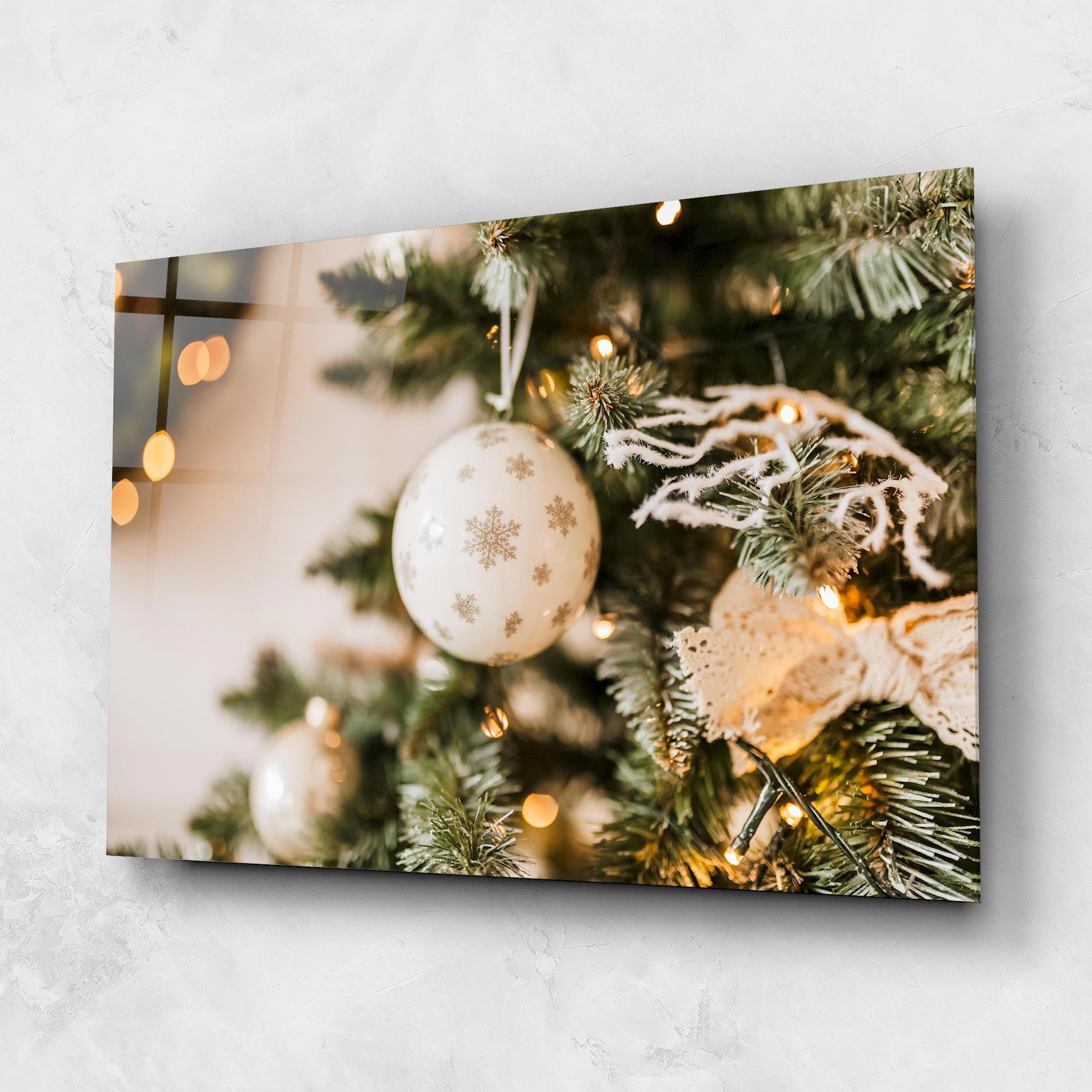 Glasbild Christmas Home mockup 1