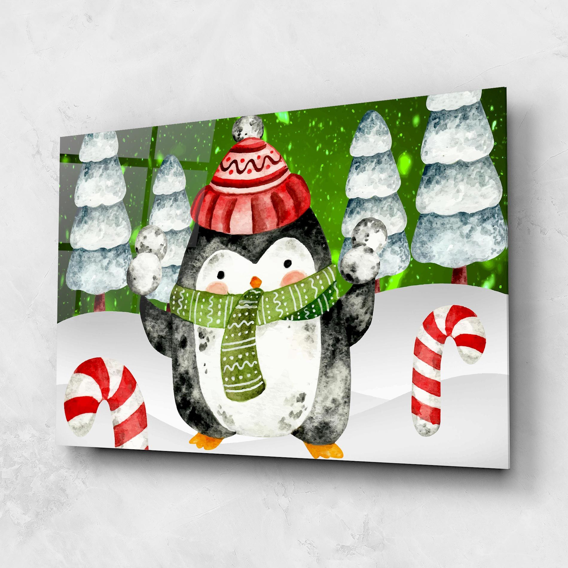 Green Pinguin mockup 1