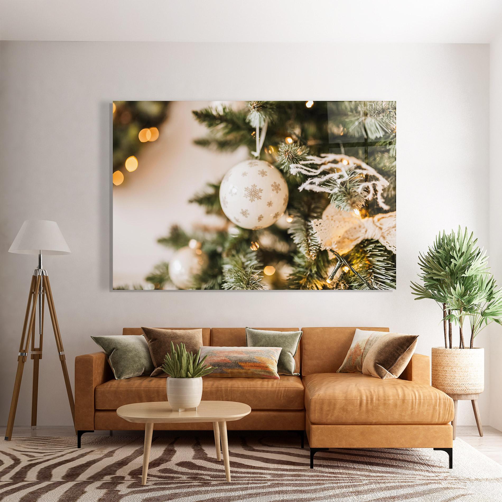 Glasbild Christmas Home mockup 7