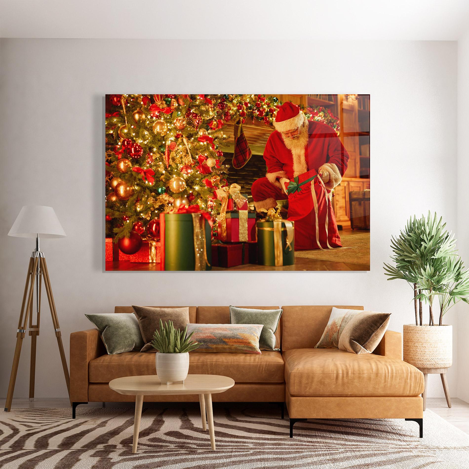 Glasbild Presenting Gifts mockup 7