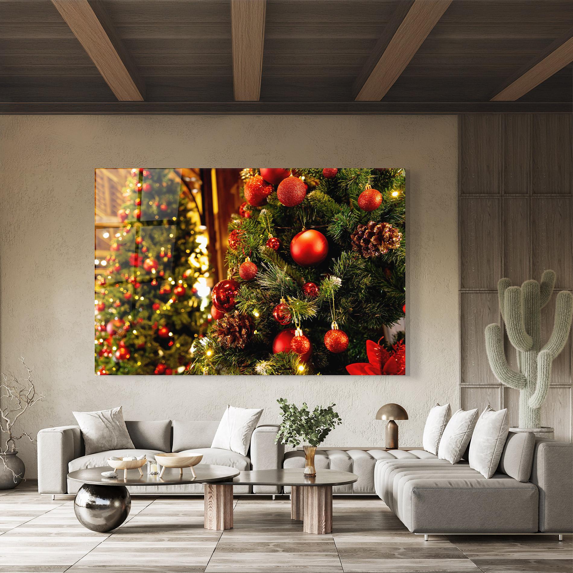 Glasbild Christmas Concept mockup 8