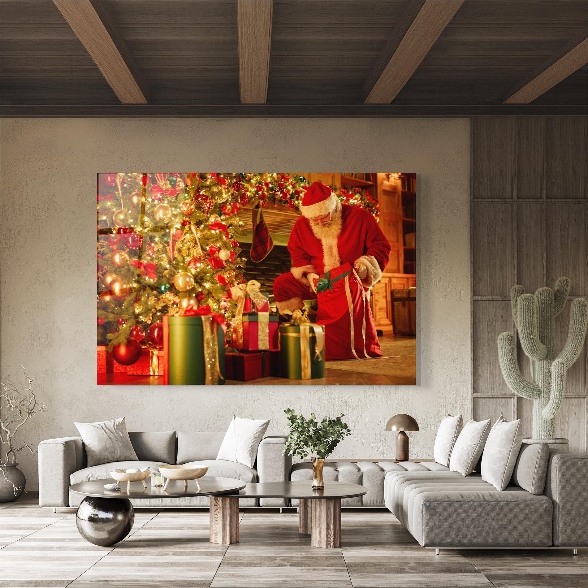 Glasbild Presenting Gifts mockup 8