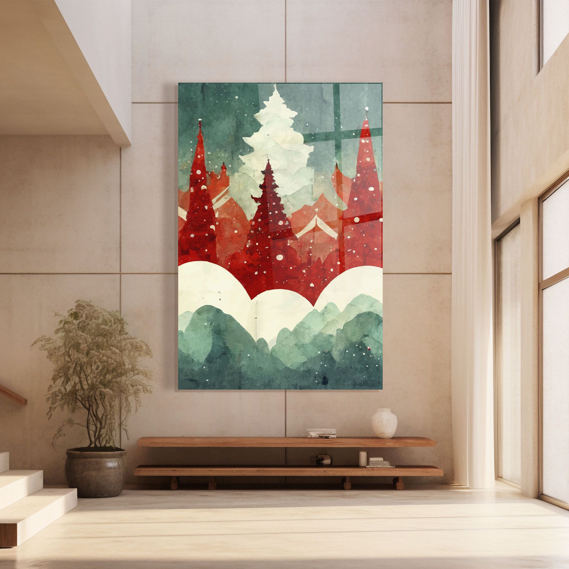 Christmas Landscape mockup 8