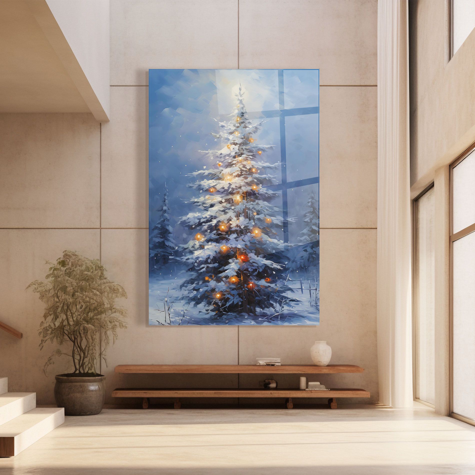 Tall Slender Tree mockup 8