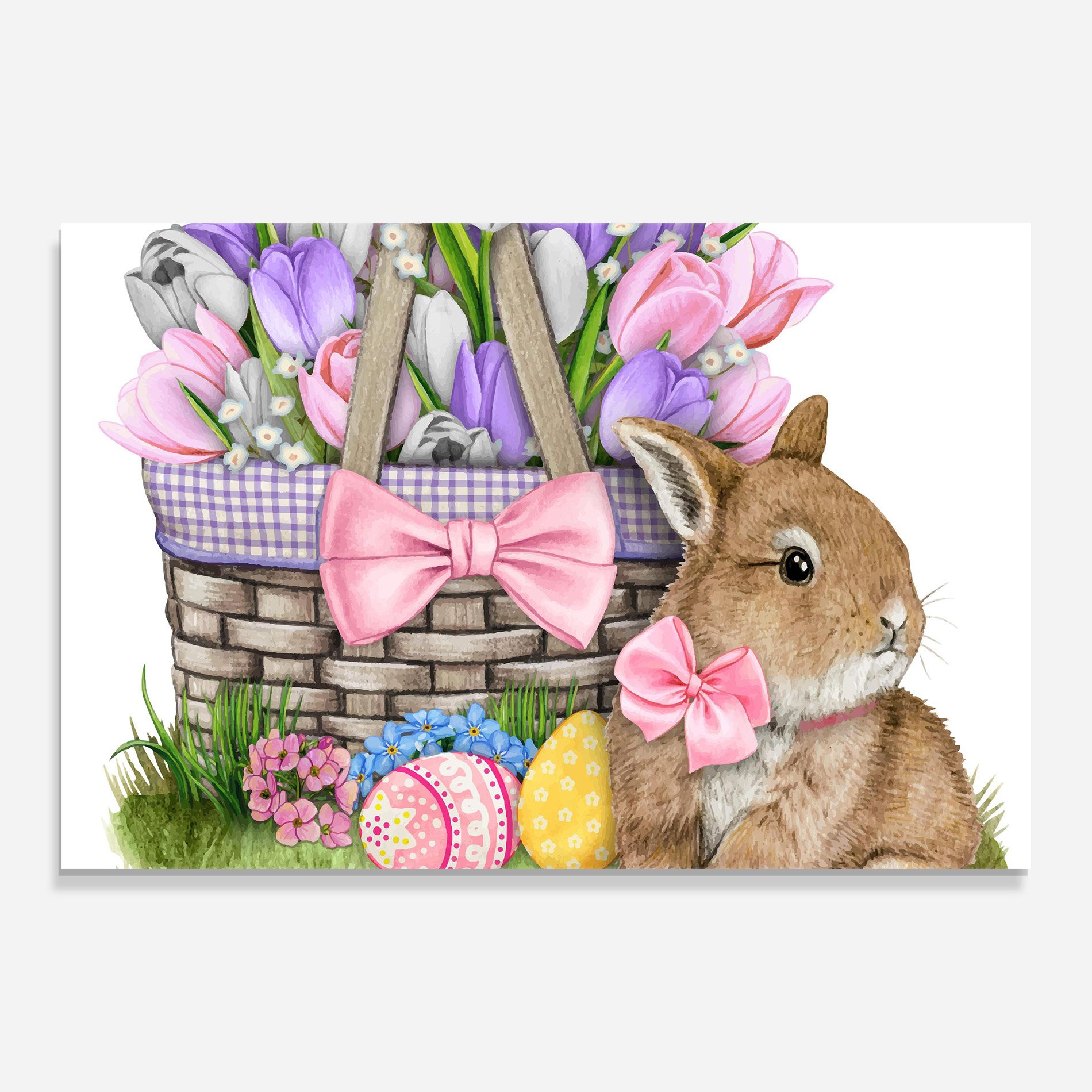 Bunny Pink Bow mockup 0