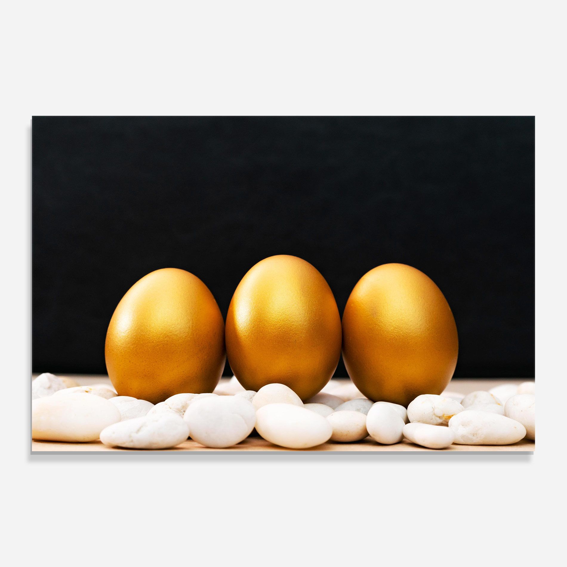 Golden Easter Egg mockup 0