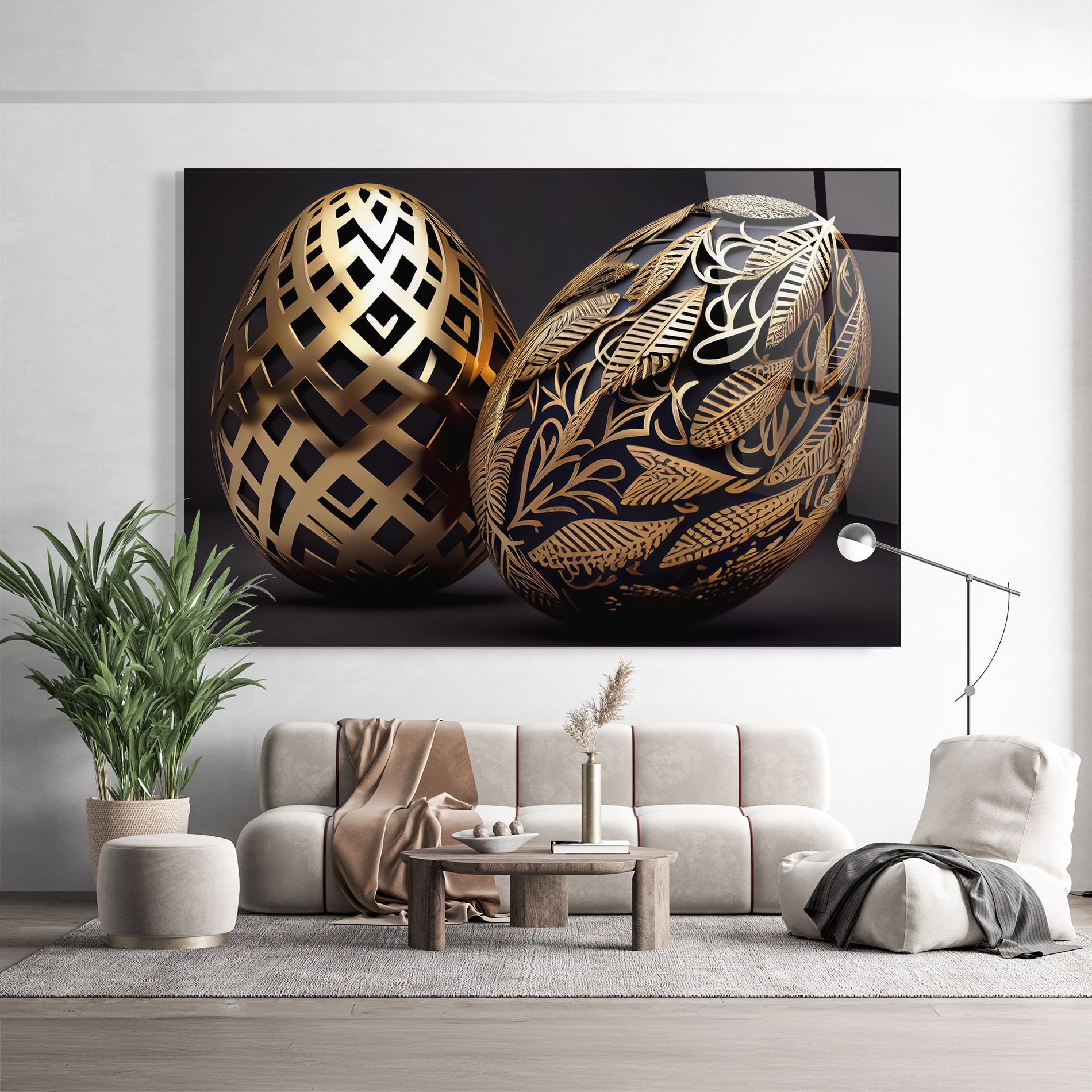Black Golden Eggs mockup 9