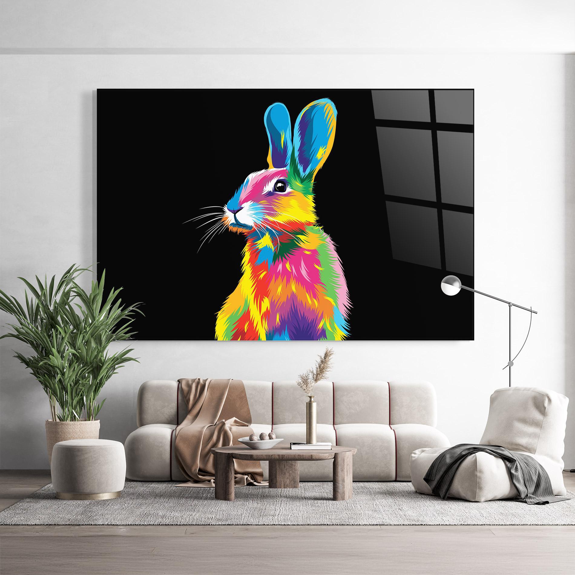 Glasbild Color Mix Easter mockup 9