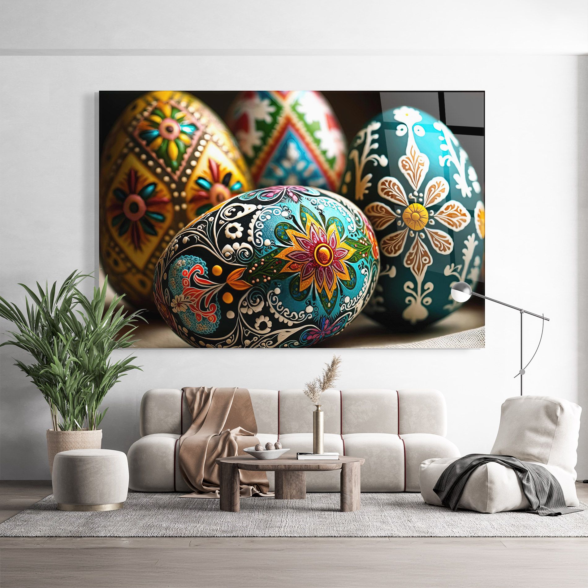 Easter Eggs Ornament mockup 9