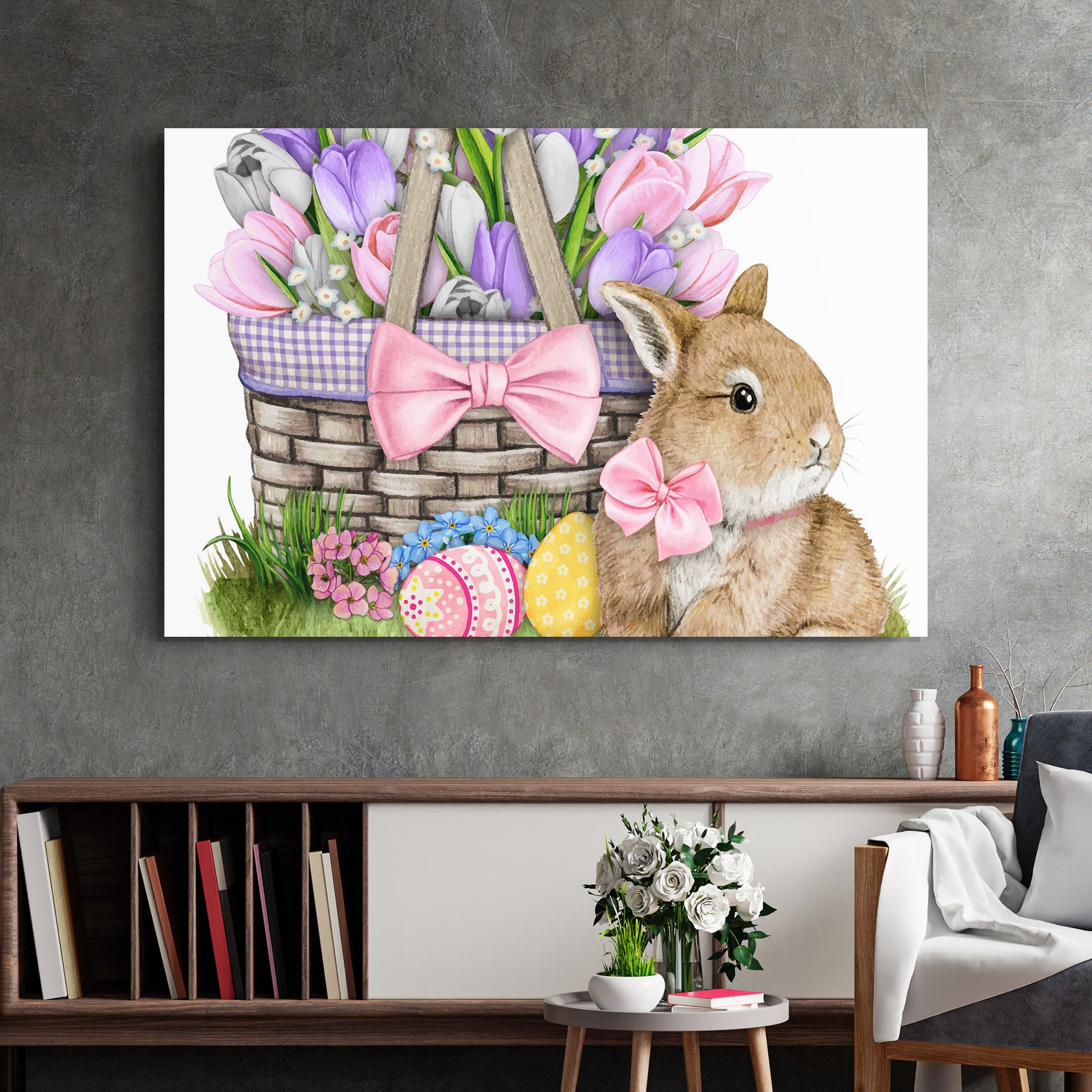 Bunny Pink Bow mockup 2
