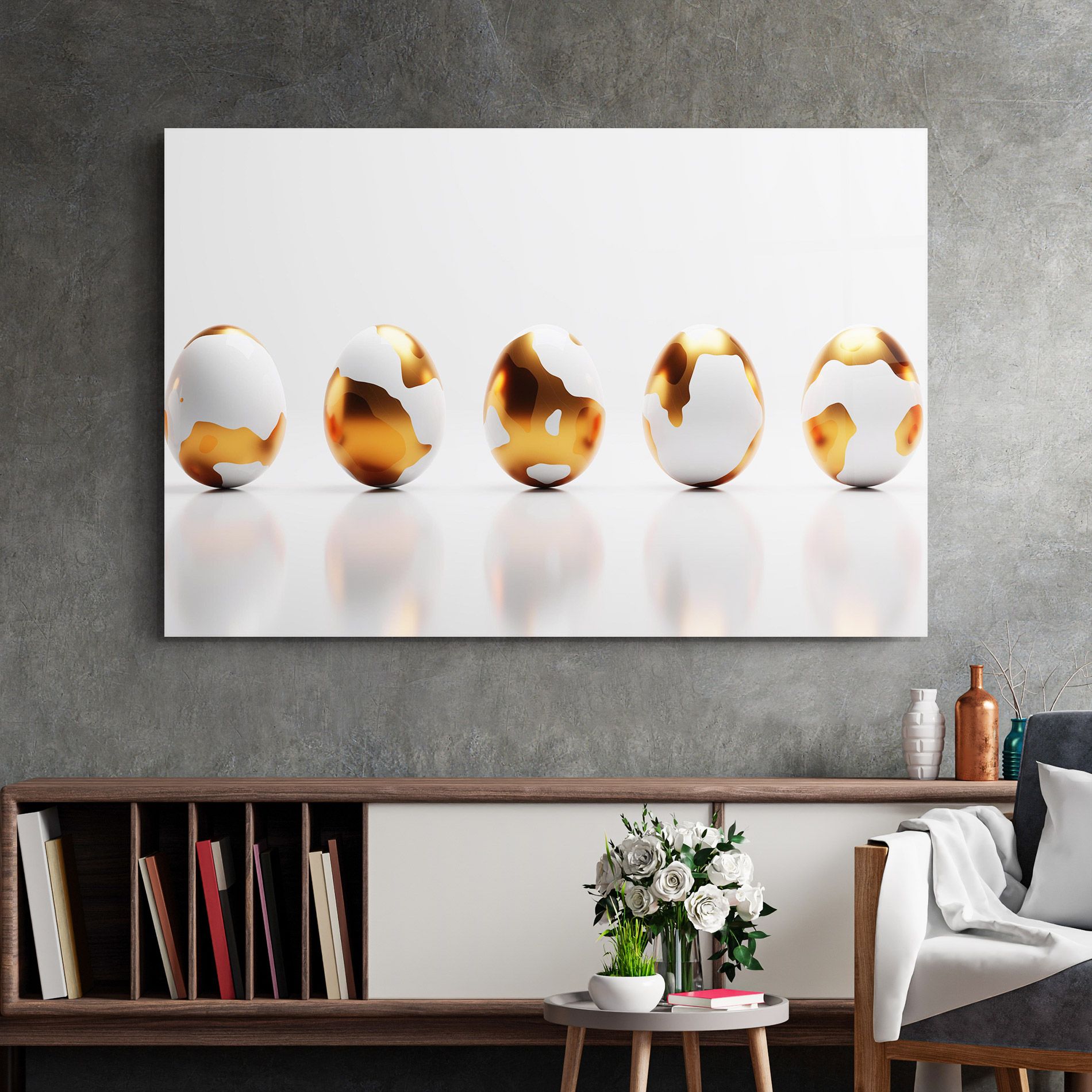 Golden Shiny Eggs mockup 2