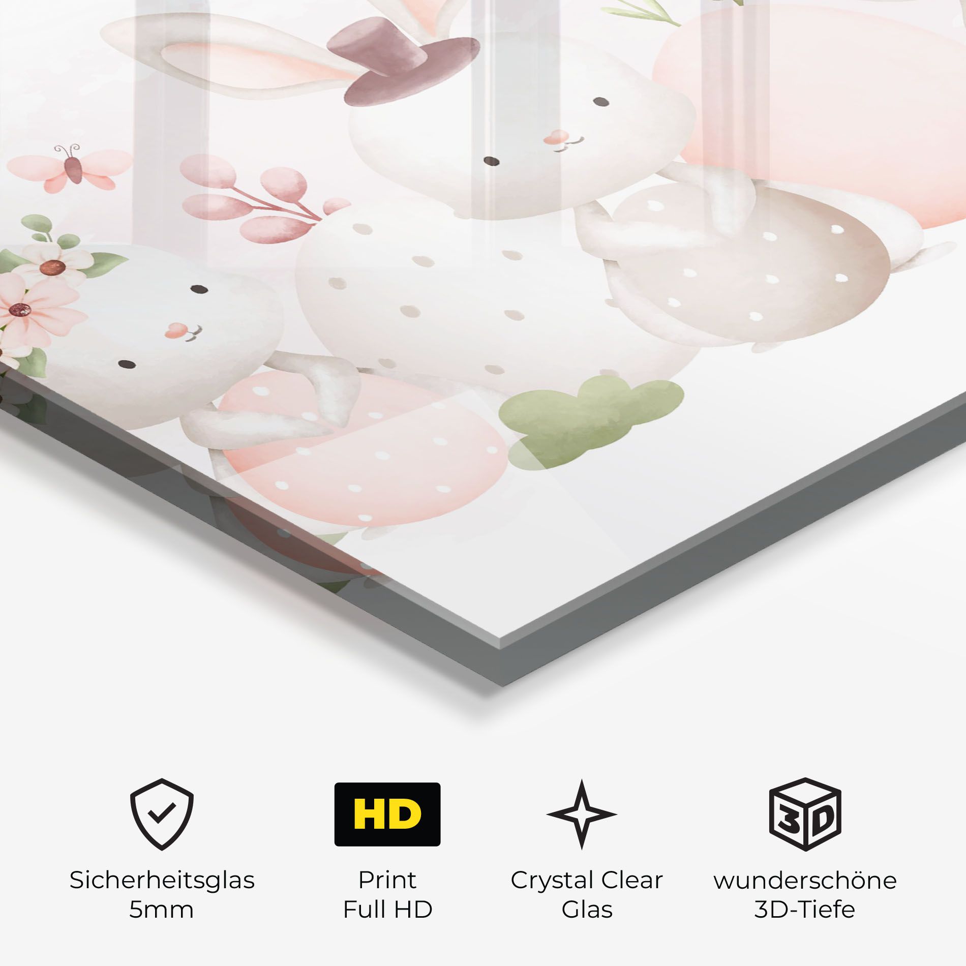 Bunny With Hat mockup 3