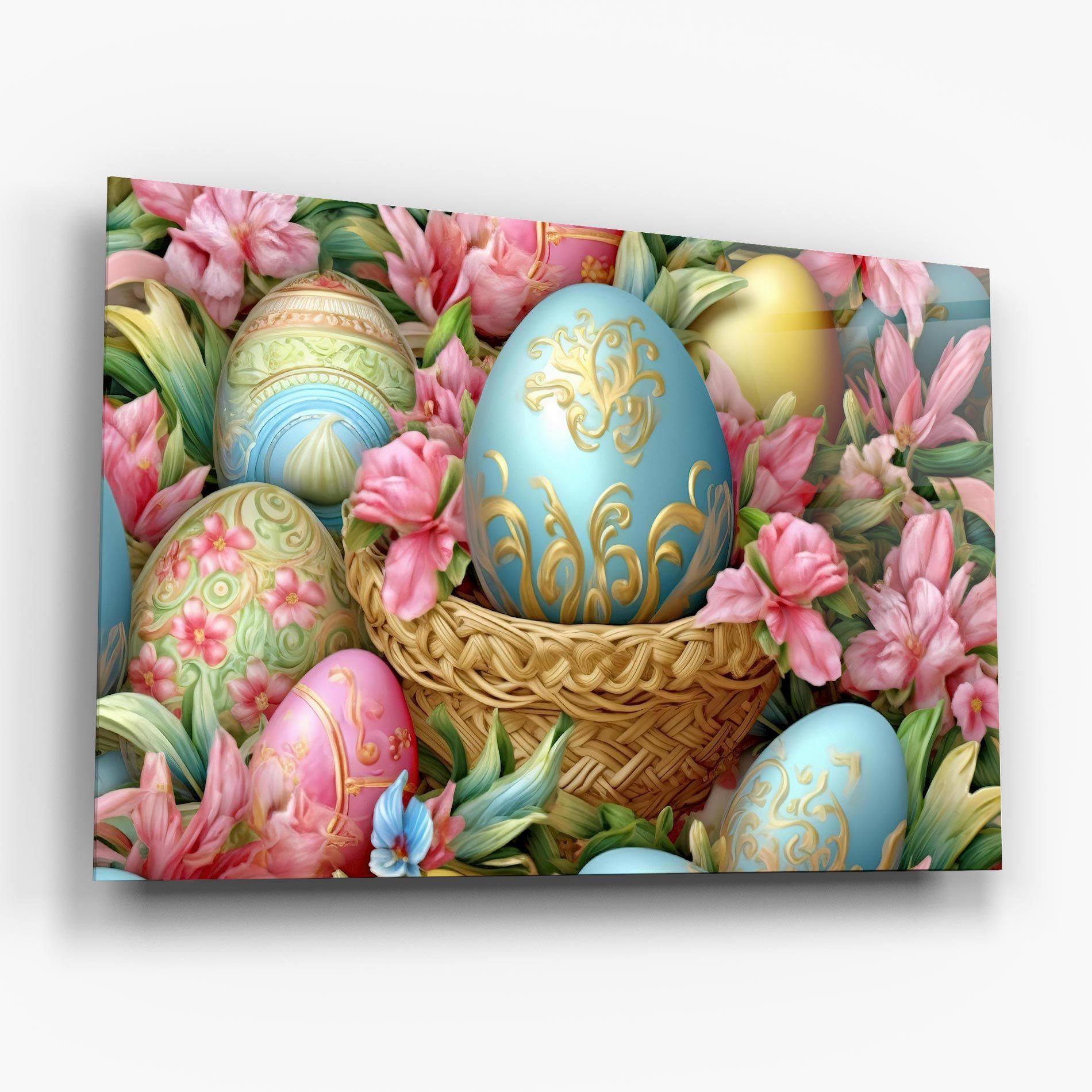 Blue Easter Egg mockup 6