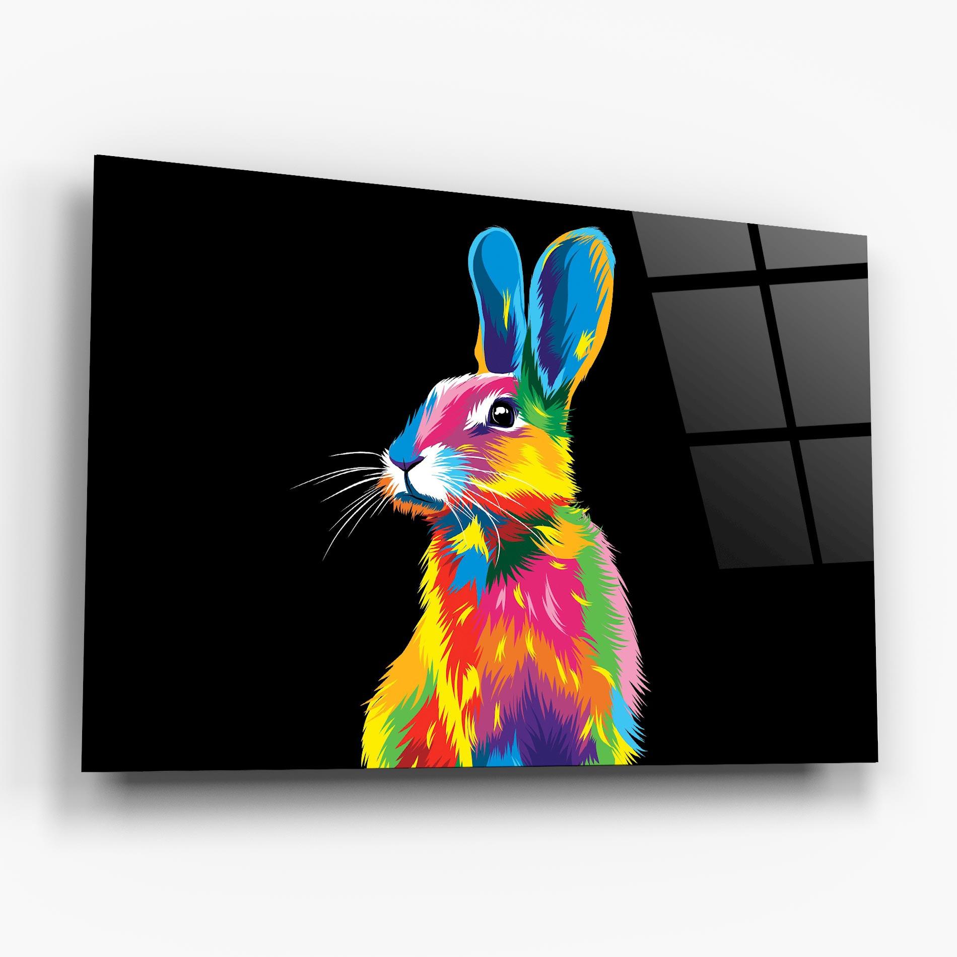 Glasbild Color Mix Easter mockup 6