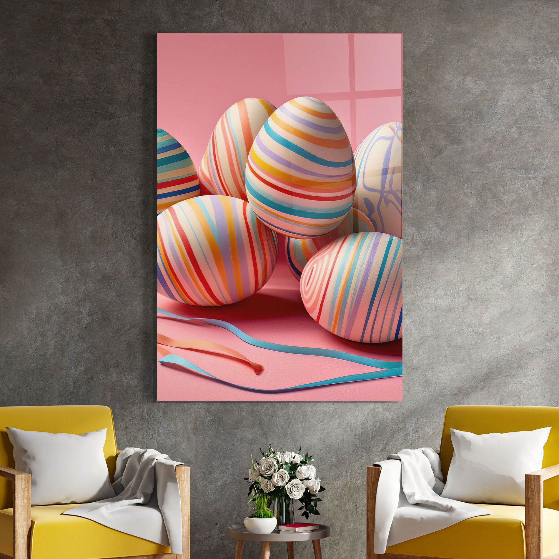 Easter Eggs Ribbons mockup 4