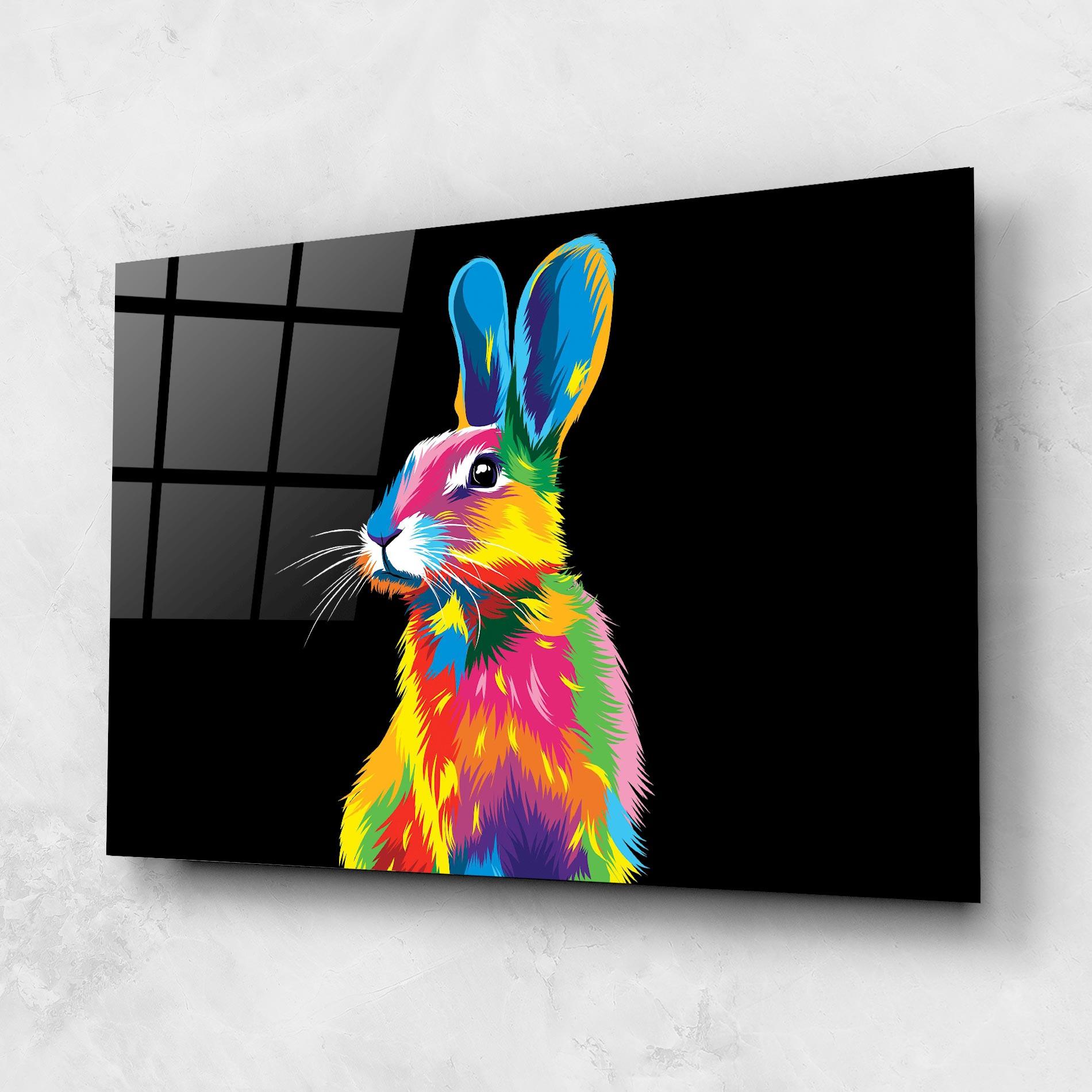 Glasbild Color Mix Easter mockup 1